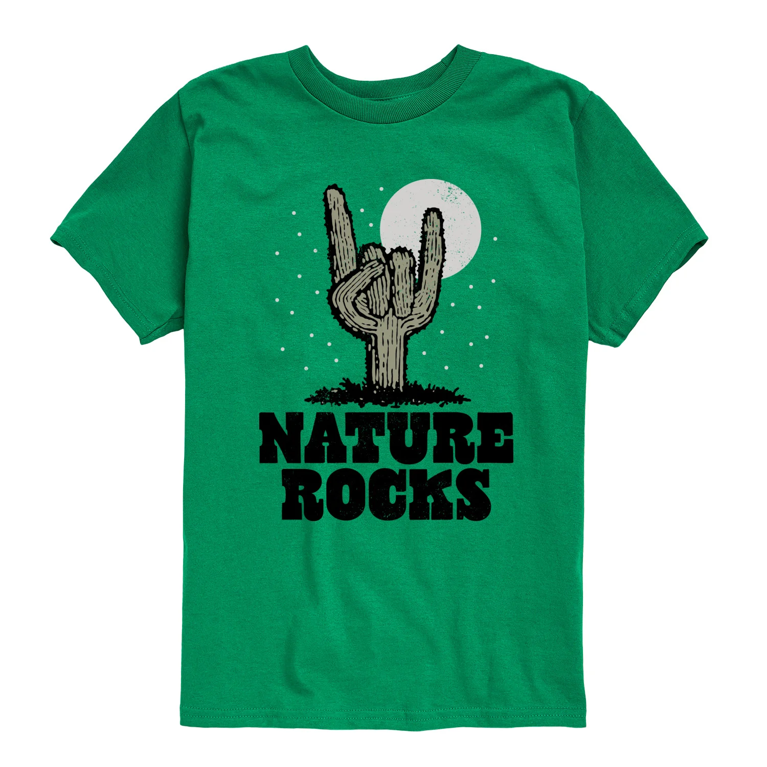 Instant Message - Nature Rocks - Youth Short Sleeve Graphic T-Shirt - Image 5