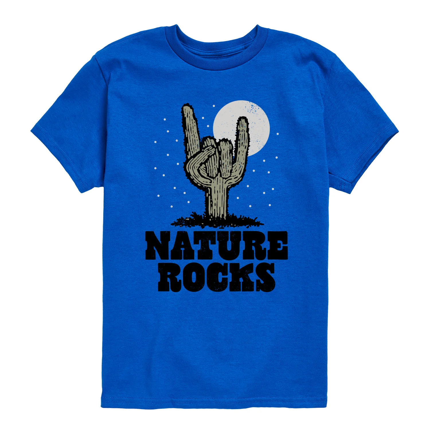 Instant Message - Nature Rocks - Youth Short Sleeve Graphic T-Shirt - Image 7