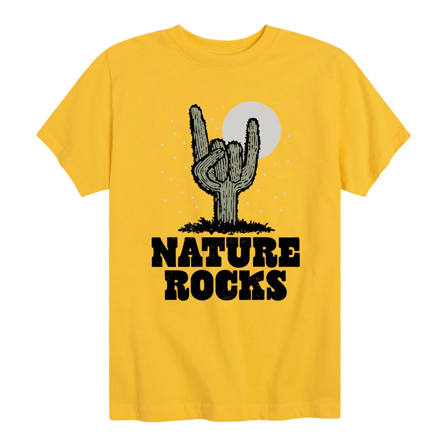 Instant Message - Nature Rocks - Youth Short Sleeve Graphic T-Shirt - Image 8