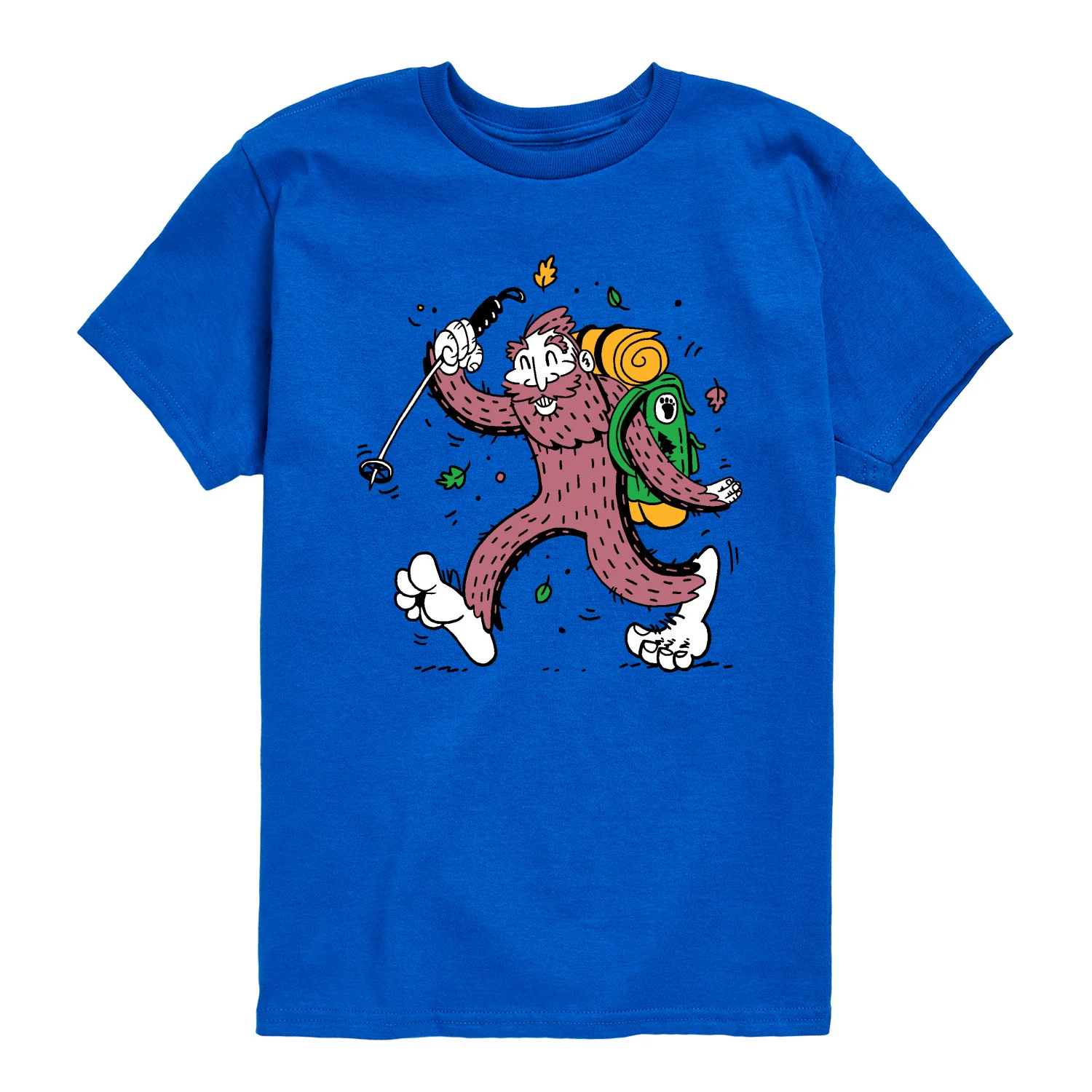 Instant Message - Sasquatch Hike - Youth Short Sleeve Graphic T-Shirt - Image 9