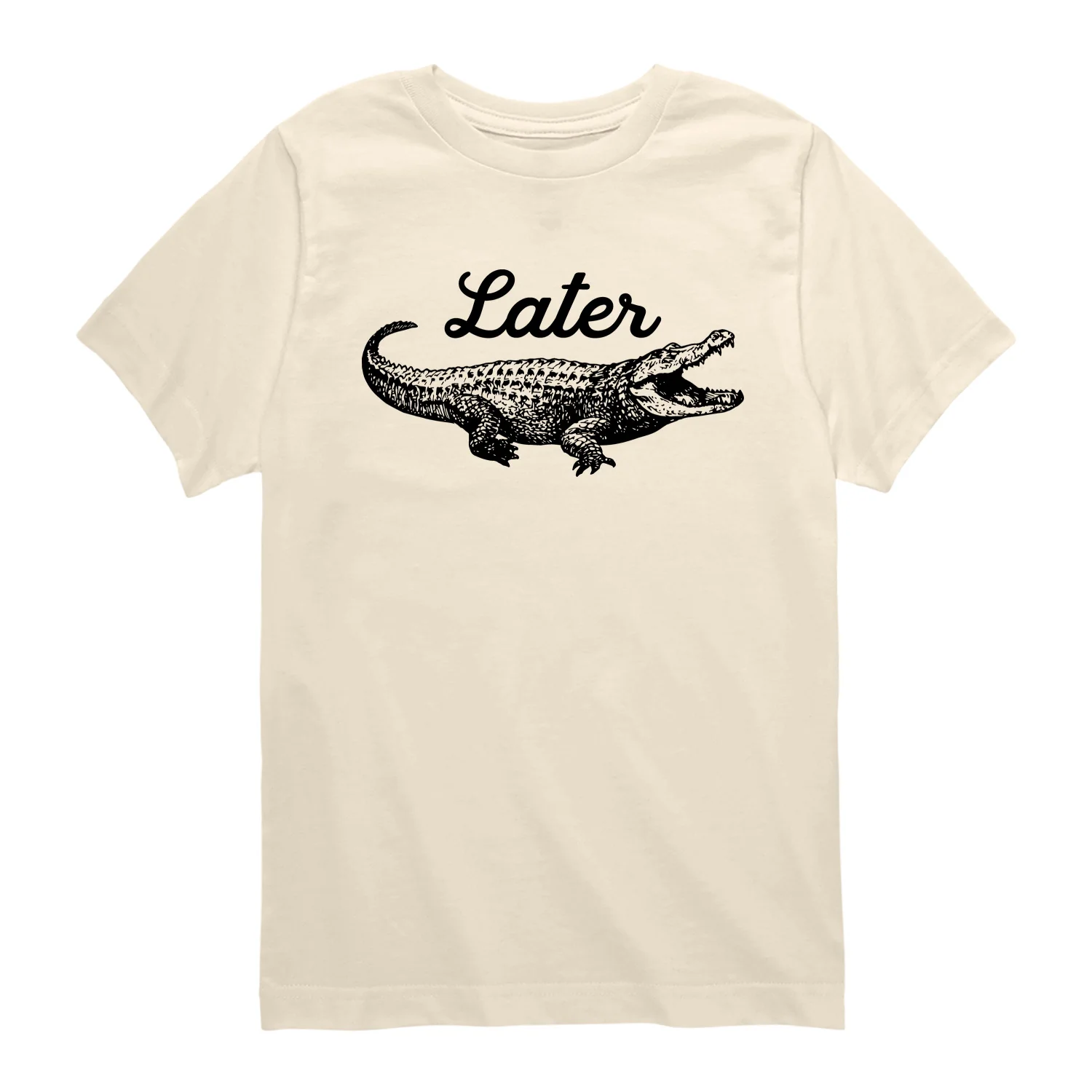 Instant Message - Later Gator - Youth Short Sleeve Graphic T-shirt - Image 3