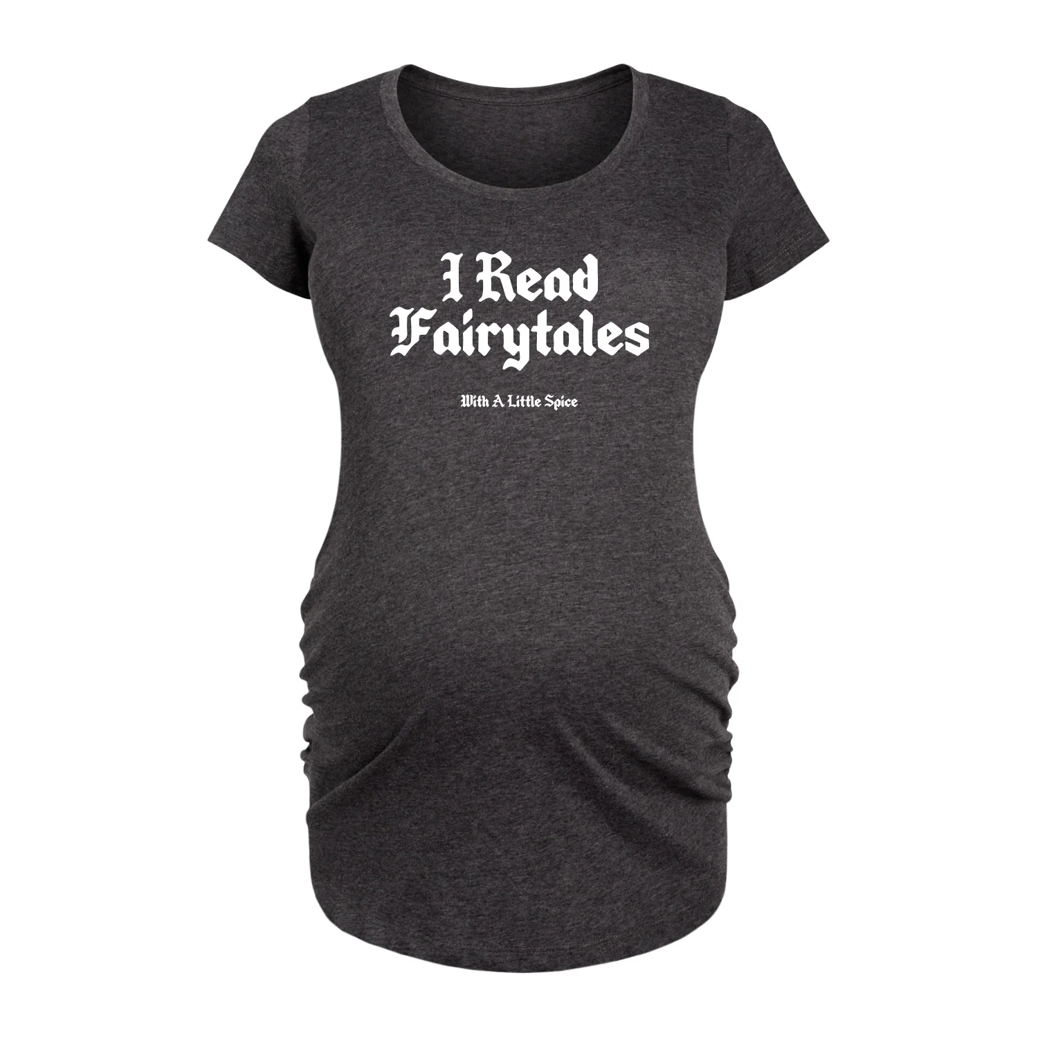Instant Message - Read Spice Fairytales - Women's Maternity Scoop Neck Tee - Image 2