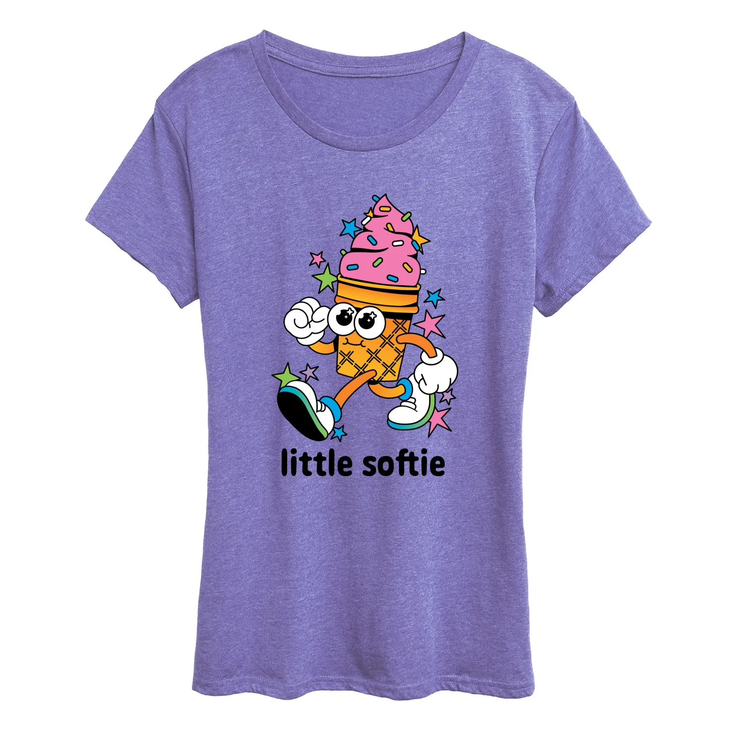 Instant Message - Real Softie Ice Cream - Women's Short Sleeve Graphic T-Shirt - Image 5