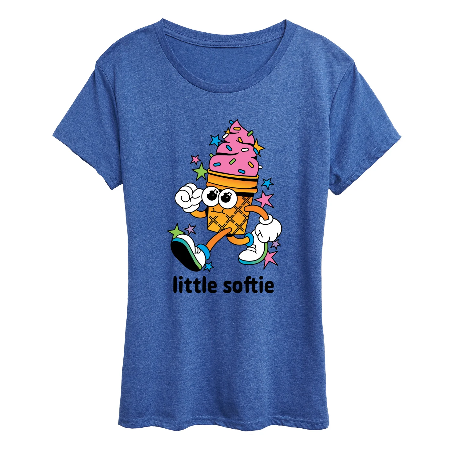 Instant Message - Real Softie Ice Cream - Women's Short Sleeve Graphic T-Shirt - Image 7