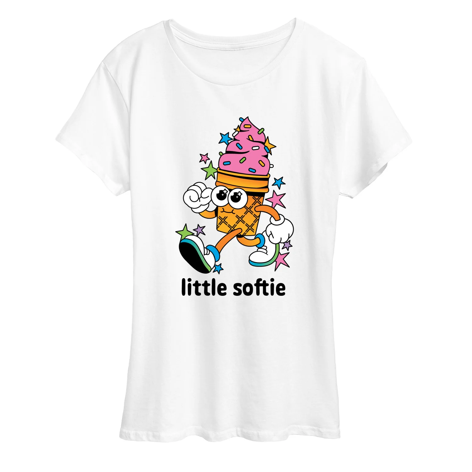 Instant Message - Real Softie Ice Cream - Women's Short Sleeve Graphic T-Shirt - Image 9