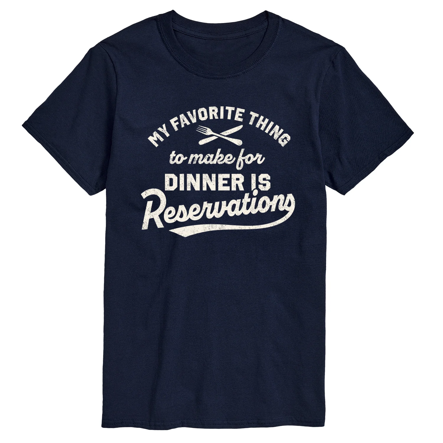 Instant Message - My Favorite Thing To Make For Dinner - Men's Short Sleeve Graphic T-Shirt - Image 4