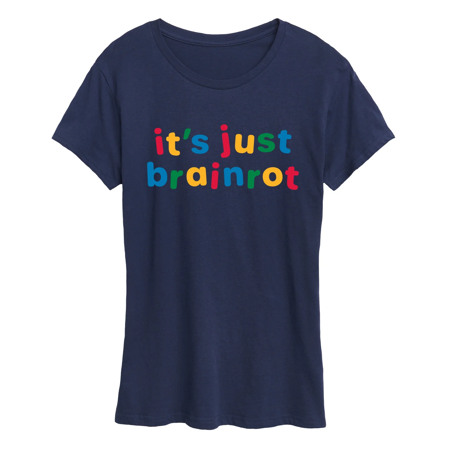 Instant Message - Just Brainrot - Women's Short Sleeve Graphic T-Shirt - Image 2