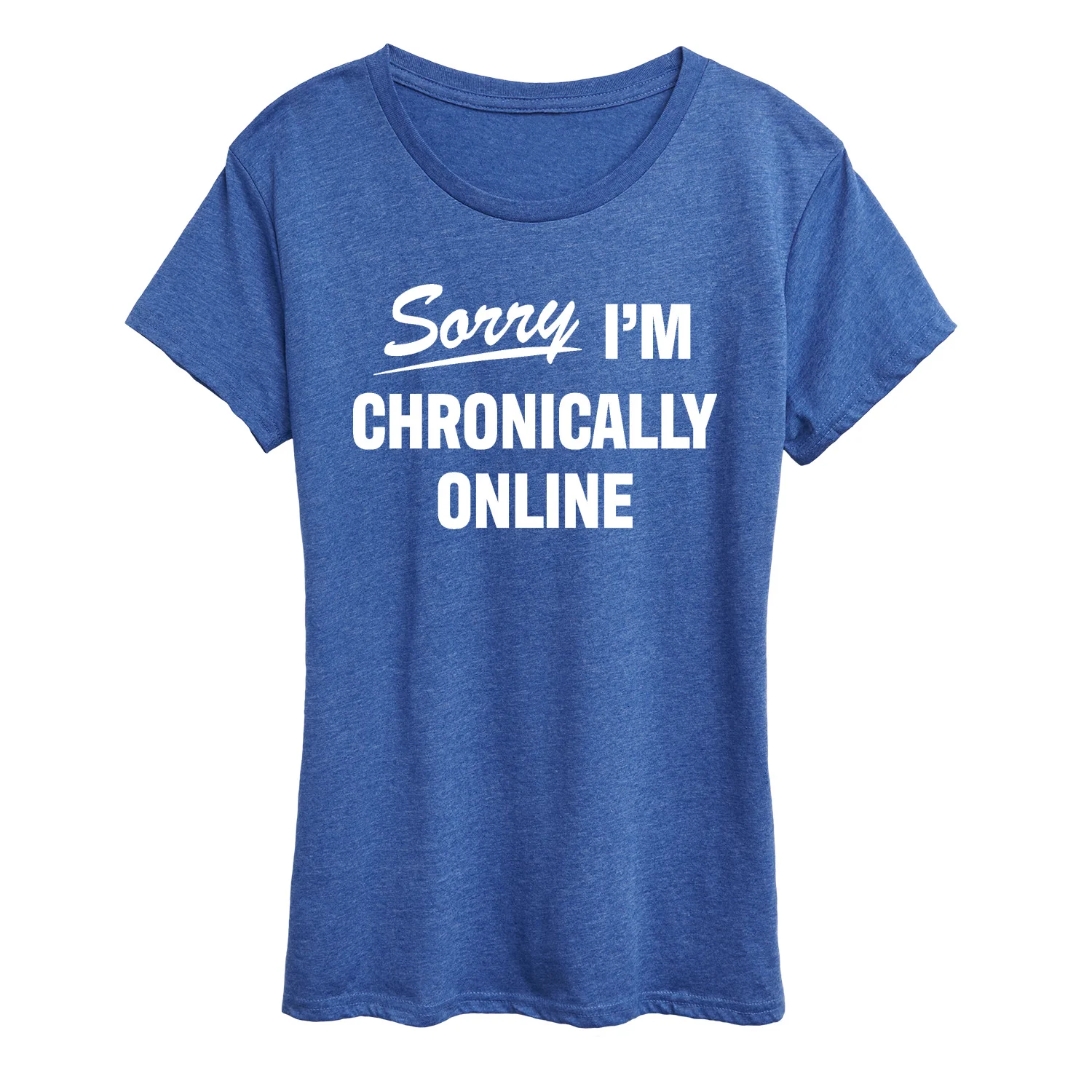 Instant Message - Sorry I'm Chronically Online - Women's Short Sleeve Graphic T-Shirt - Image 13