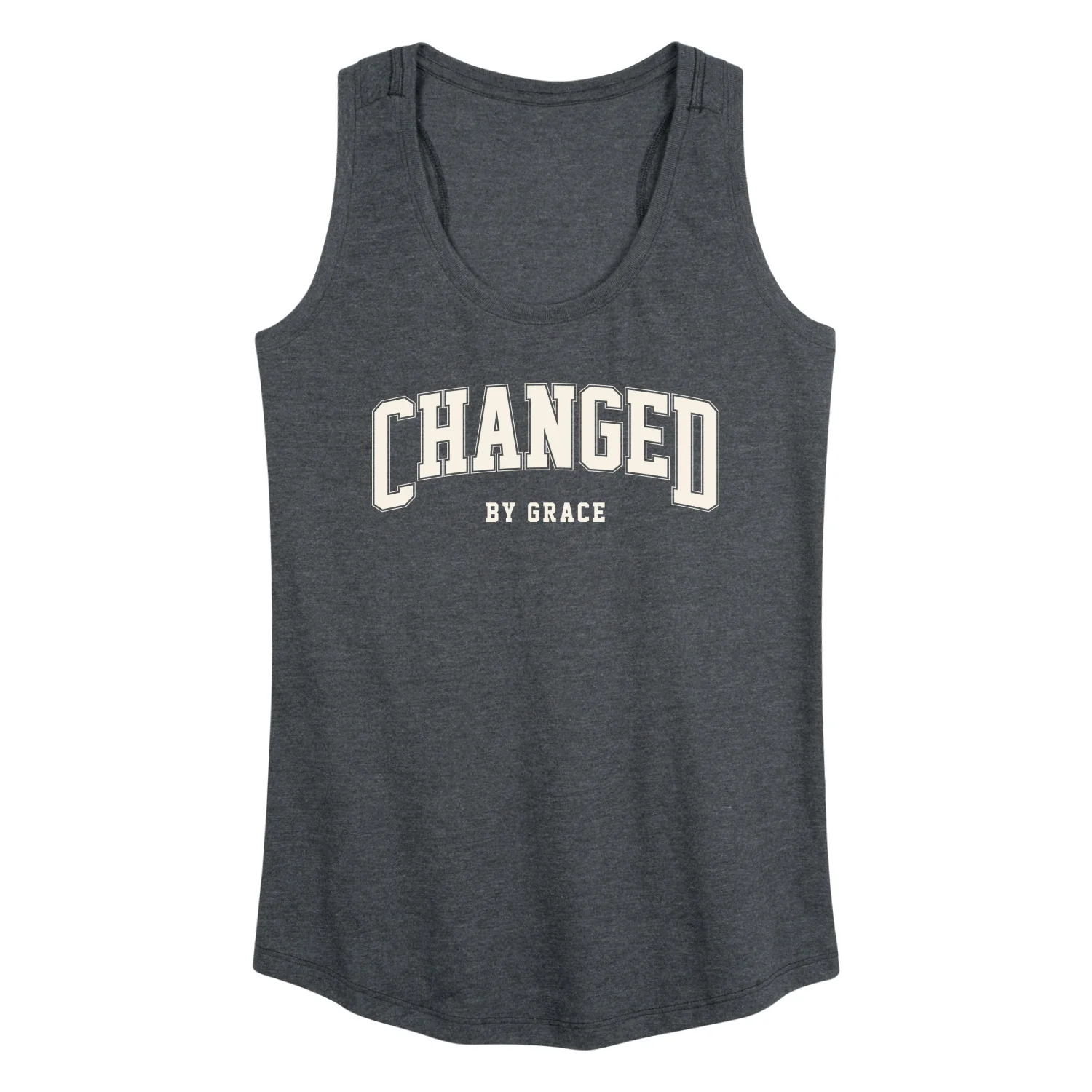 Instant Message - Changed By Grace Collegiate - Women's Racerback Tank - Image 3