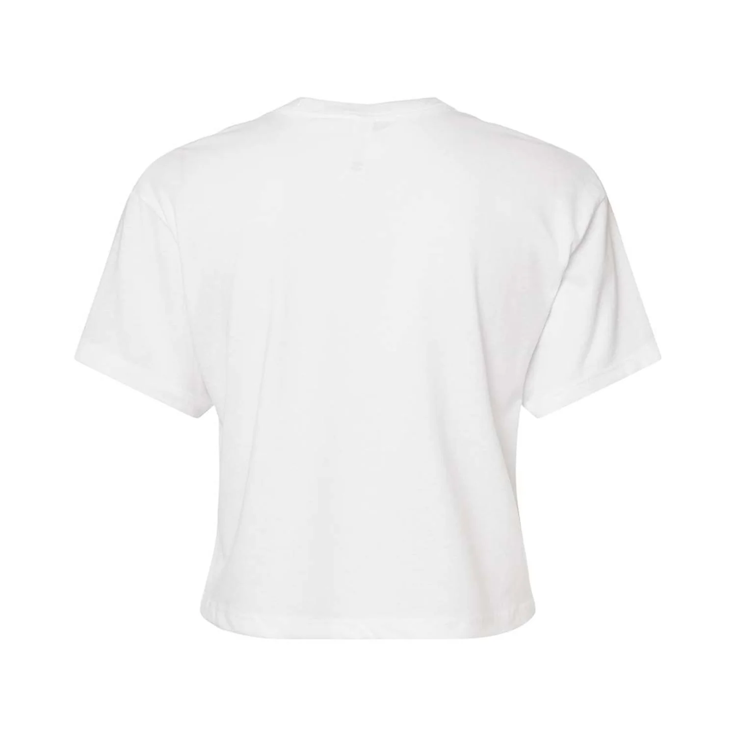 Instant Message - Jesus Paid It All  - Juniors Cropped Short Sleeve Graphic T-Shirt - Image 2