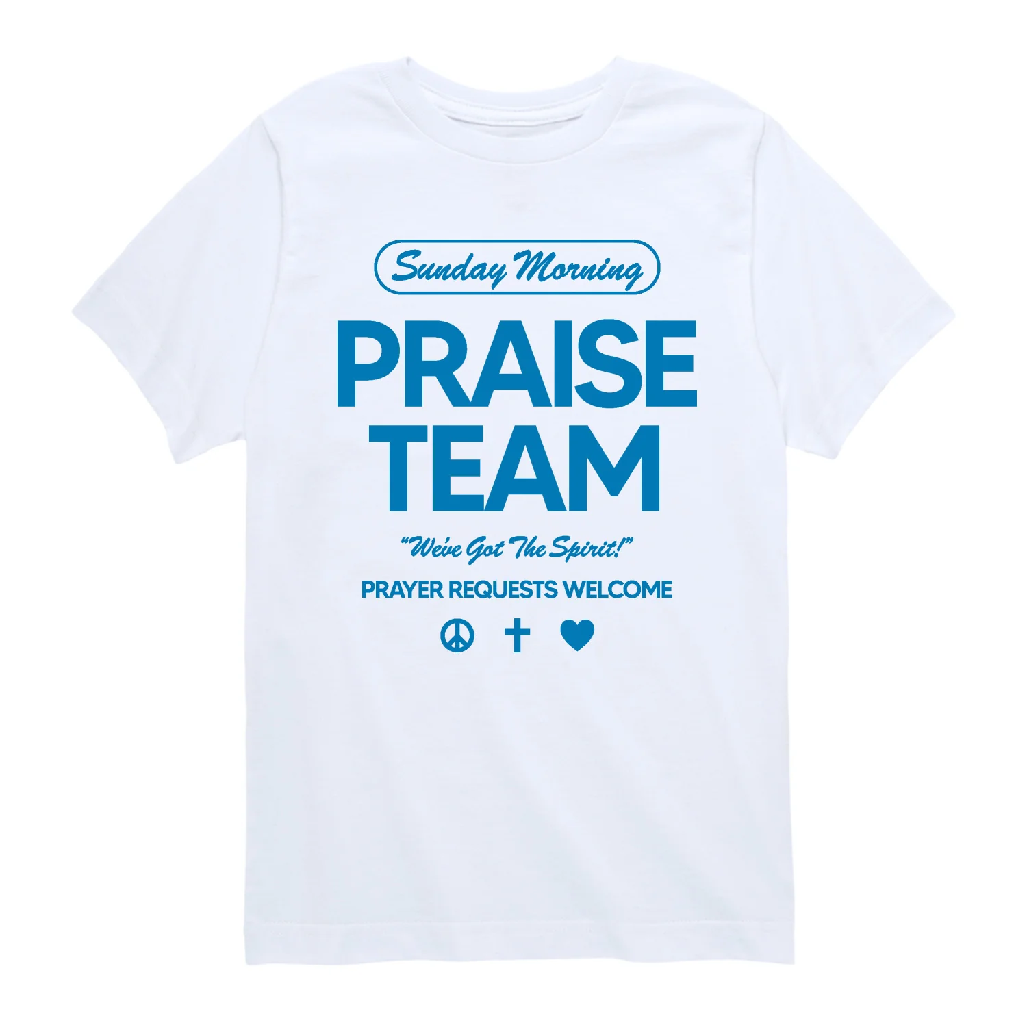 Instant Message - Sunday Morning Praise Team - Youth Short Sleeve Graphic T-Shirt