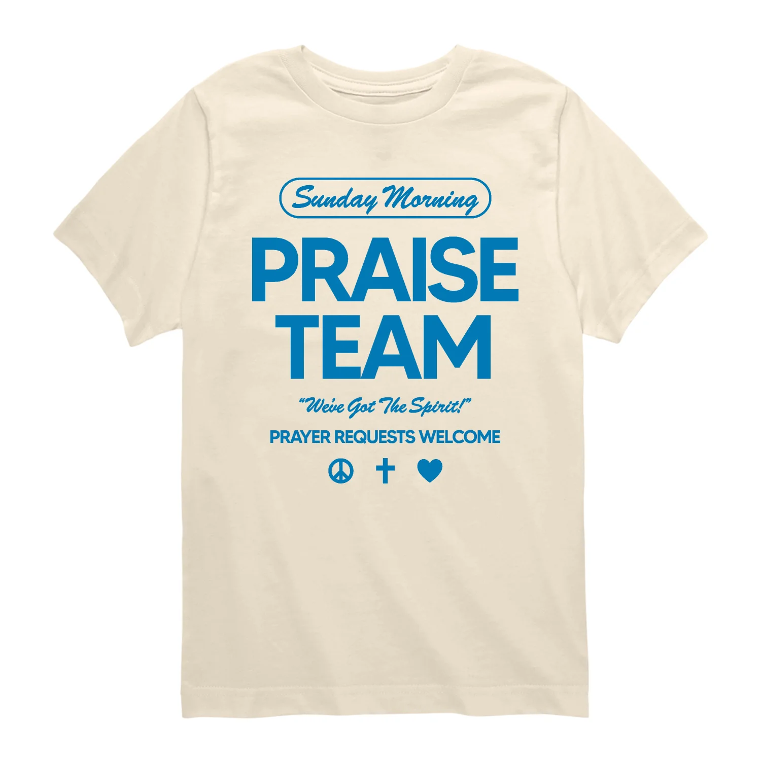 Instant Message - Sunday Morning Praise Team - Youth Short Sleeve Graphic T-Shirt - Image 2
