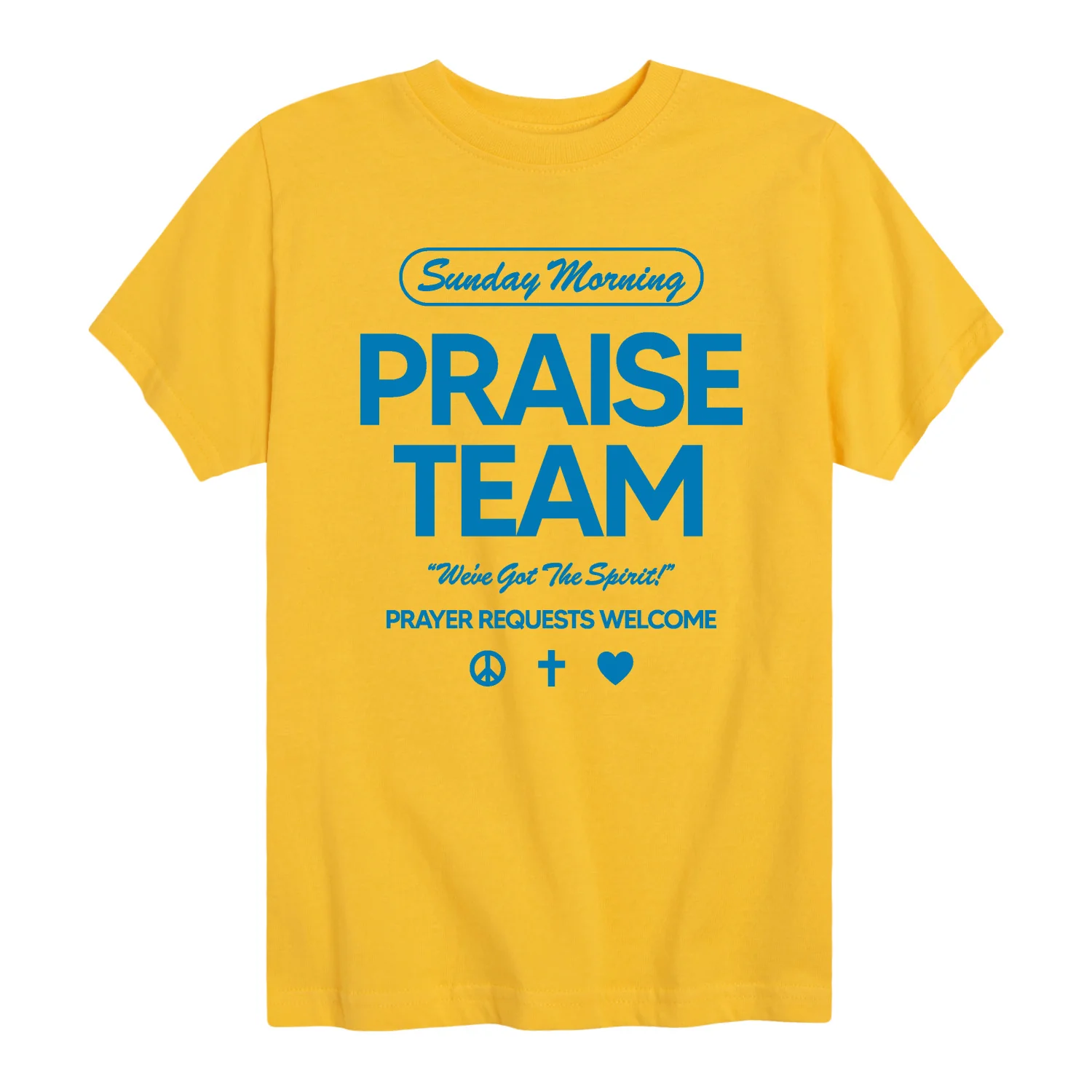 Instant Message - Sunday Morning Praise Team - Youth Short Sleeve Graphic T-Shirt - Image 3