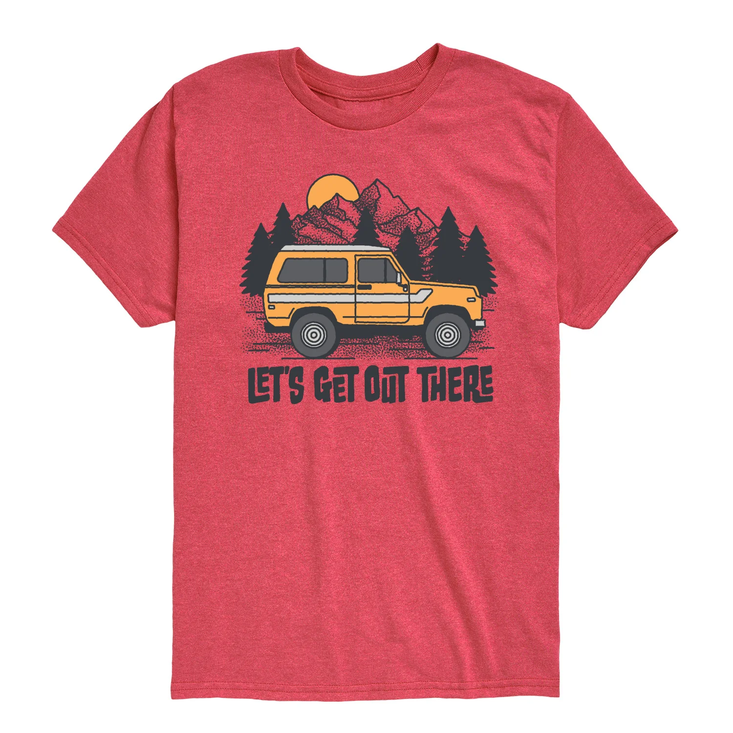 Instant Message - Let's Get Out There - Youth Short Sleeve Graphic T-Shirt - Image 4