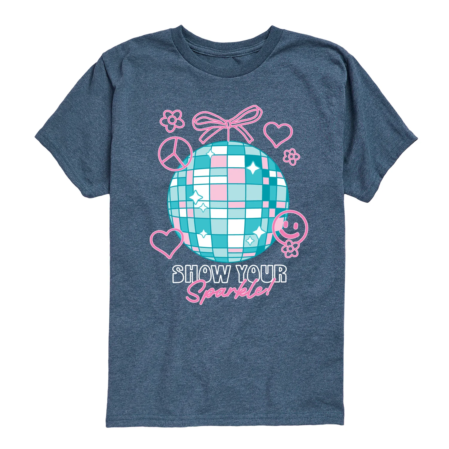 Instant Message - Show Your Sparkle - Youth Short Sleeve Graphic T-Shirt - Image 2
