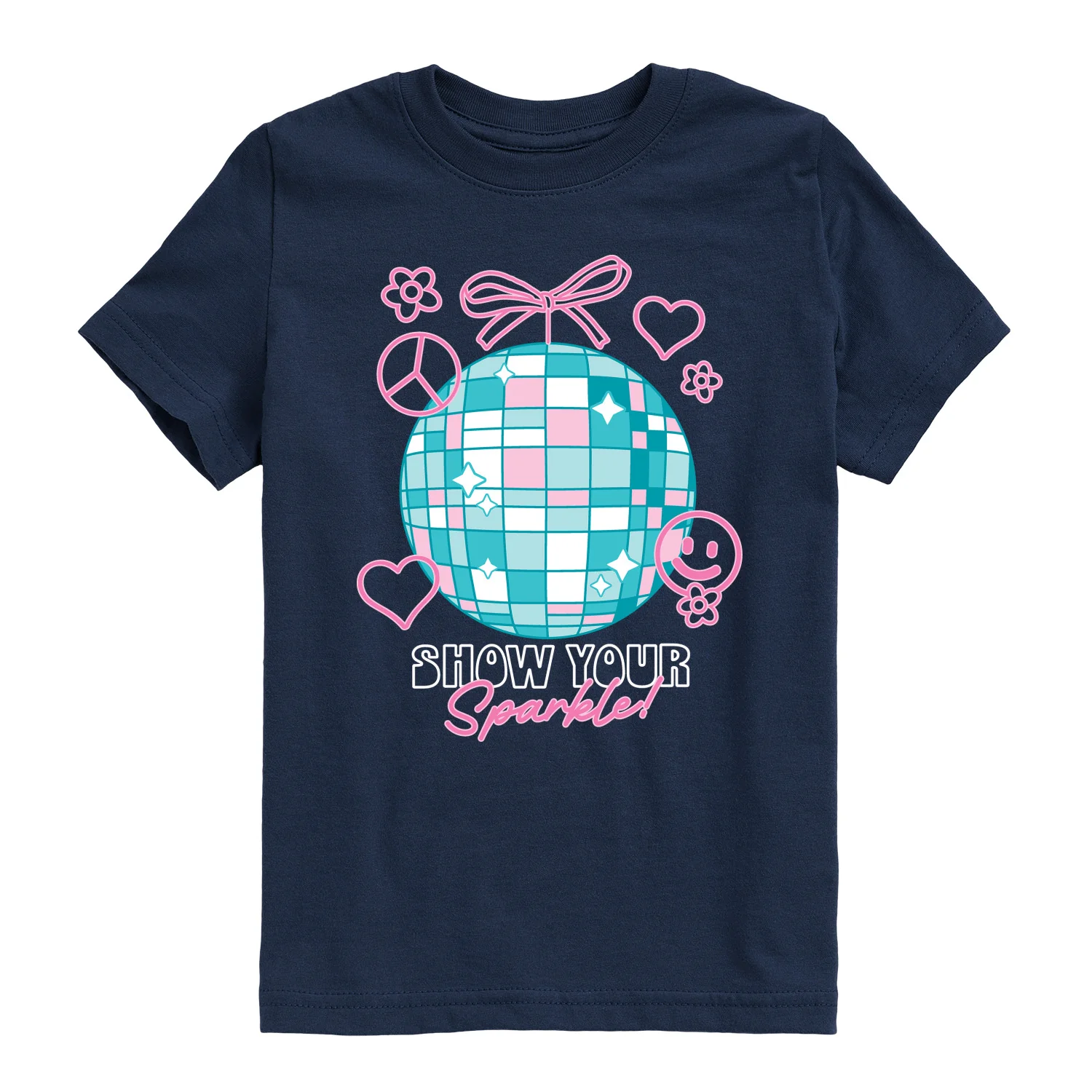 Instant Message - Show Your Sparkle - Youth Short Sleeve Graphic T-Shirt - Image 3