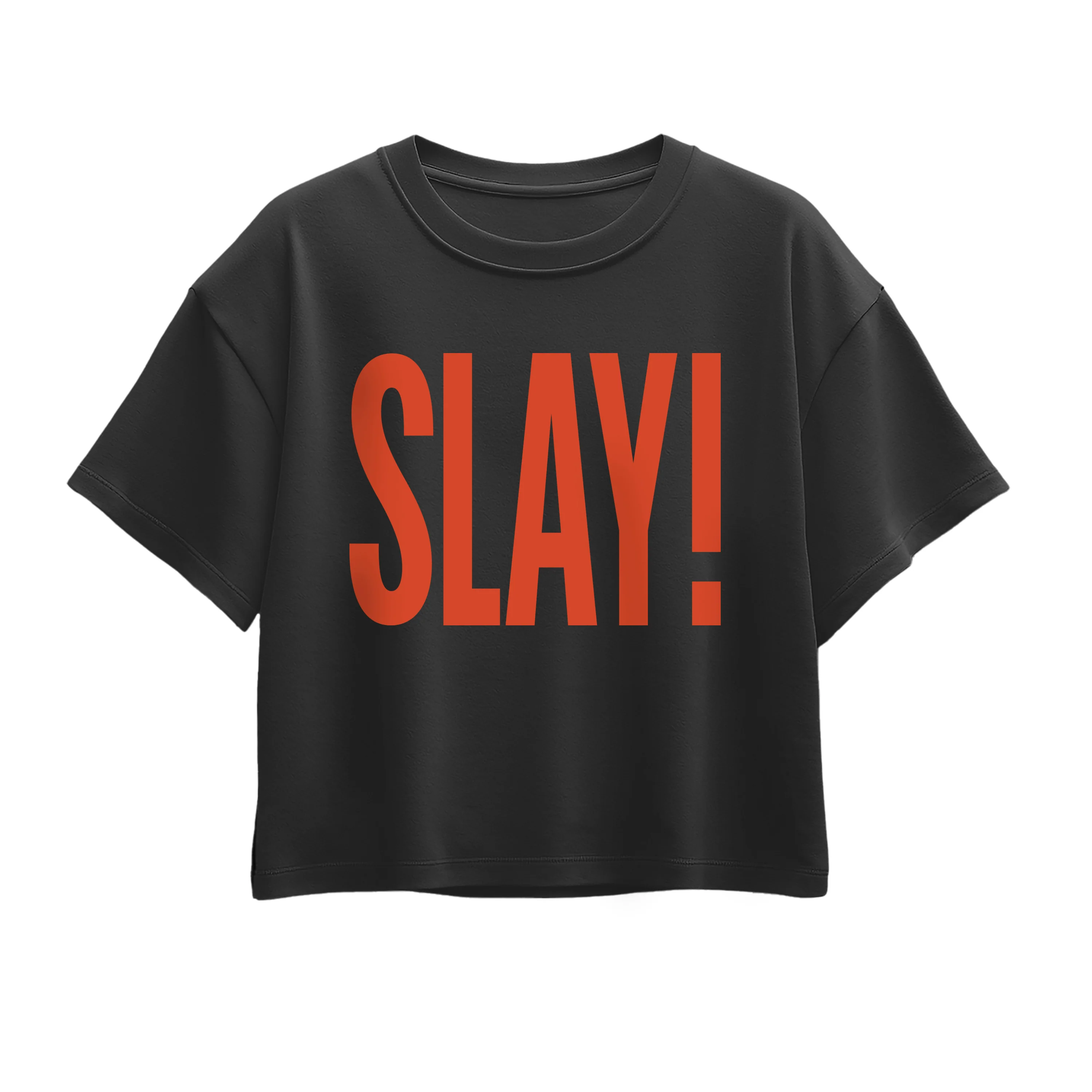 Instant Message - Slay Oversized - Youth Girls Boxy T-Shirt - Image 2