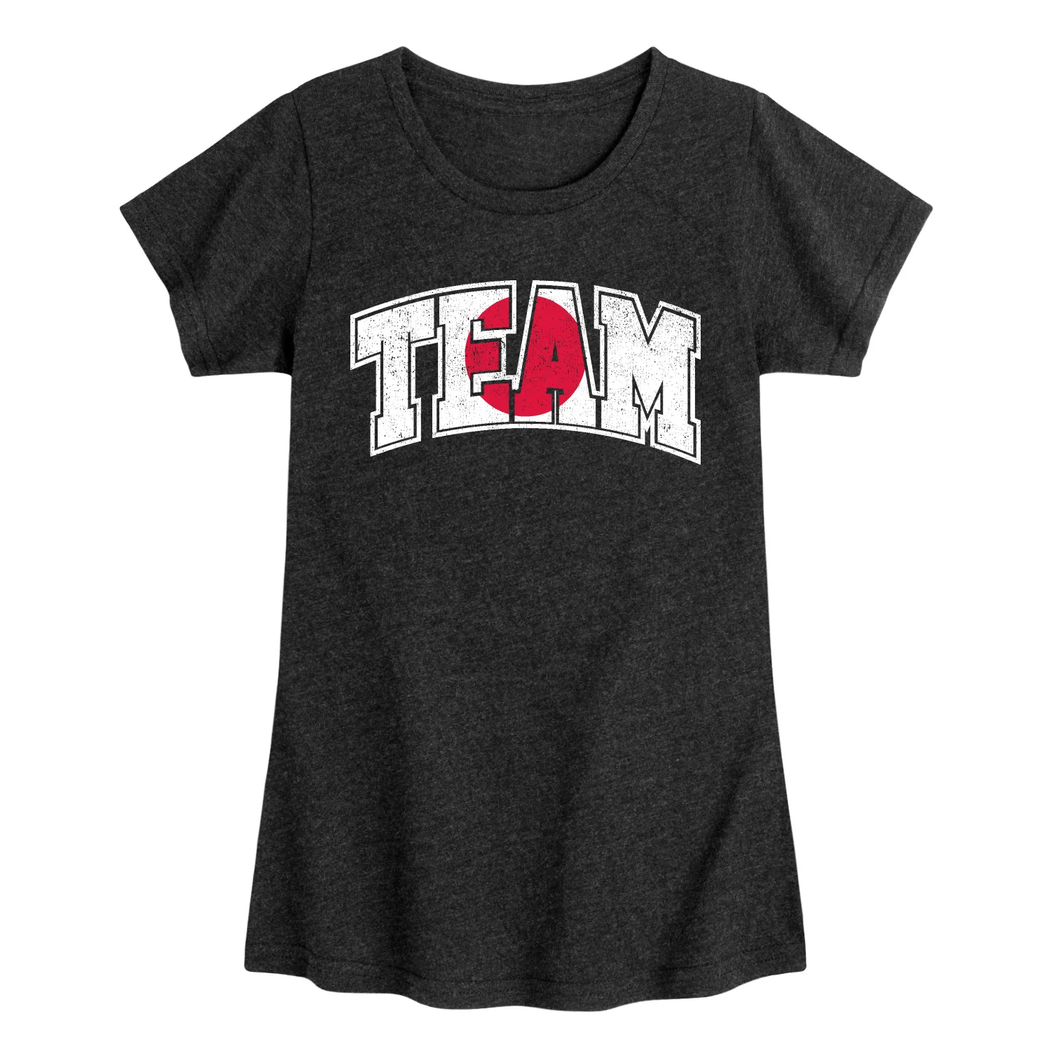 Instant Message - Team Japan - Youth Girls Short Sleeve T-shirt