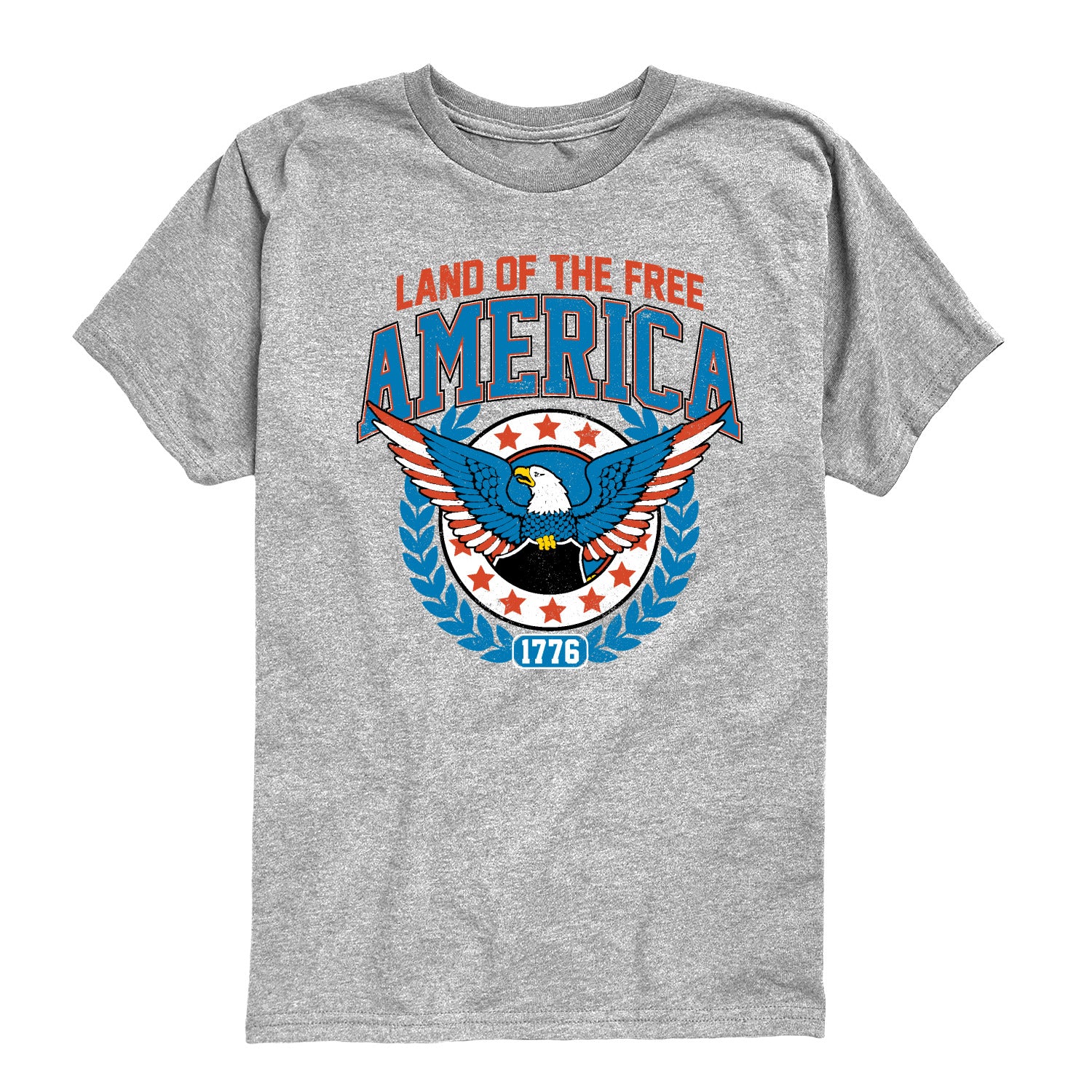 Instant Message - America Collegiate - Youth Boys Short Sleeve Graphic T-Shirt - Image 2