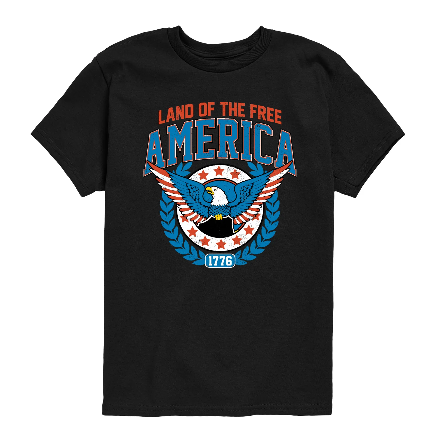 Instant Message - America Collegiate - Youth Boys Short Sleeve Graphic T-Shirt - Image 3
