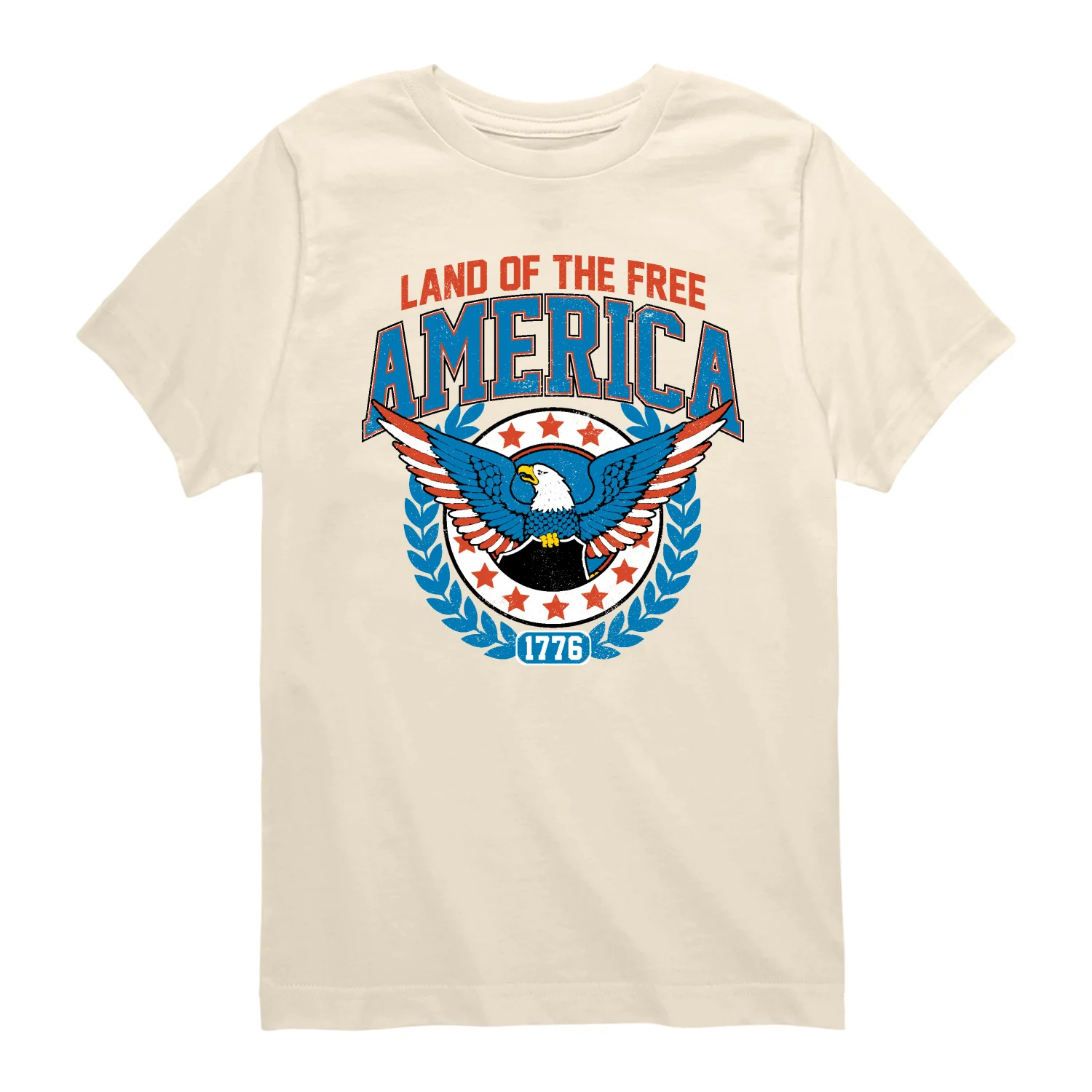 Instant Message - America Collegiate - Youth Boys Short Sleeve Graphic T-Shirt - Image 4