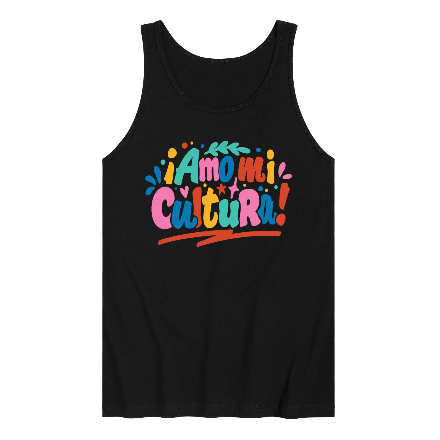 Instant Message - Amo Mi Cultura - Men's Sleeveless Graphic Tank