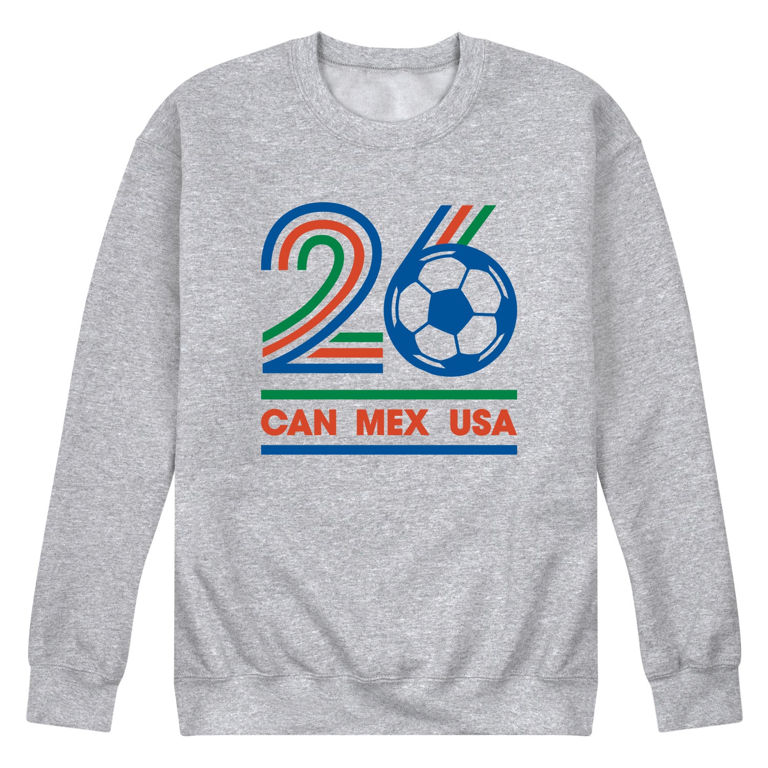 Instant Message - Soccer 26 - Men's Crew Fleece Sweatshirt
