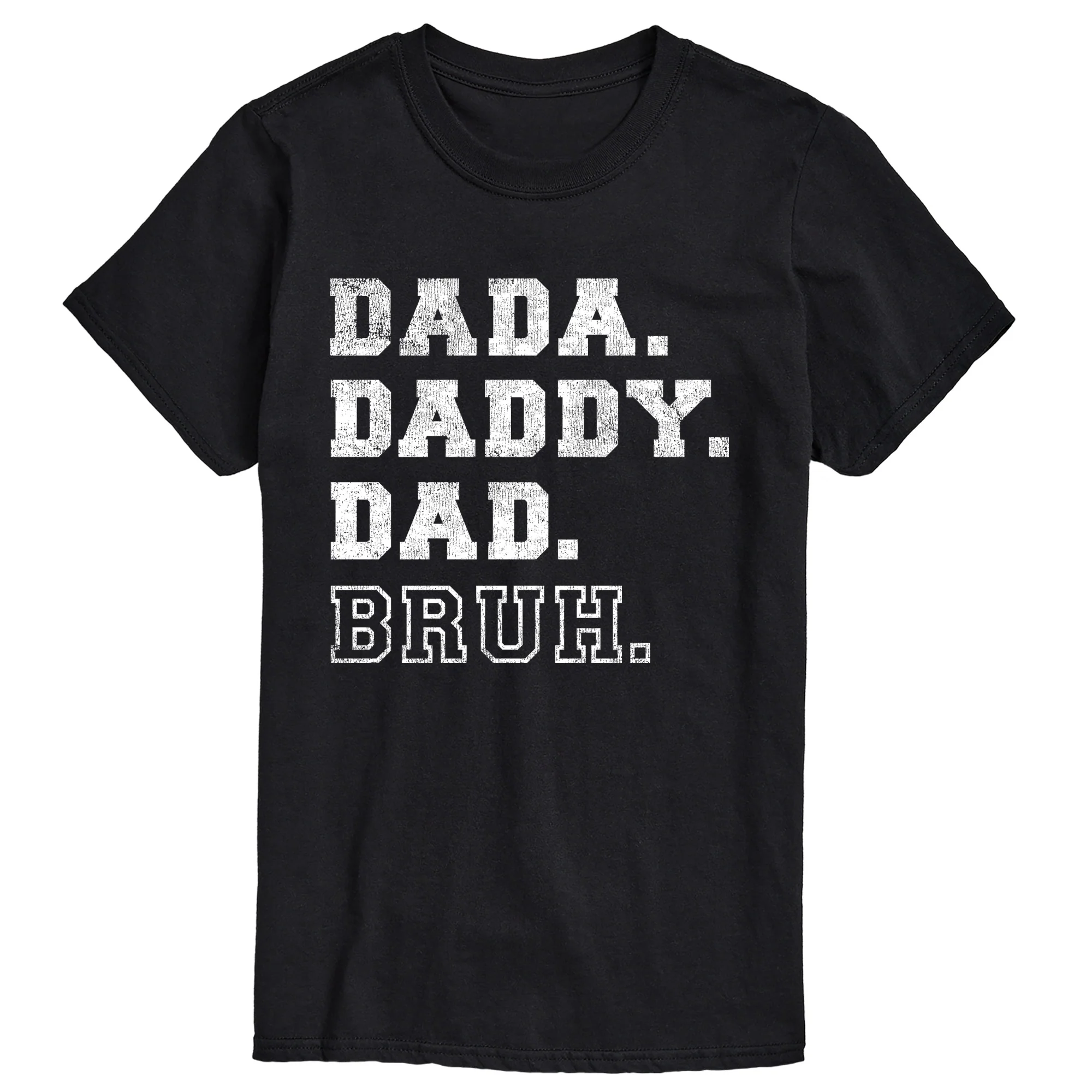Instant Message - Dada Daddy Dad Bruh - Men's Short Sleeve Graphic T-Shirt - Image 4