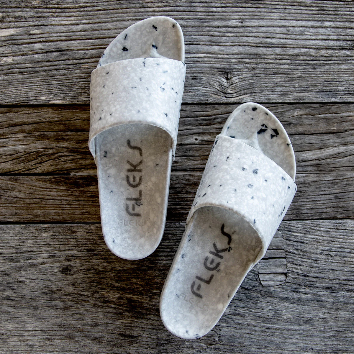 Fleks Unisex East Beach Slide - Cloudy Day - Image 5