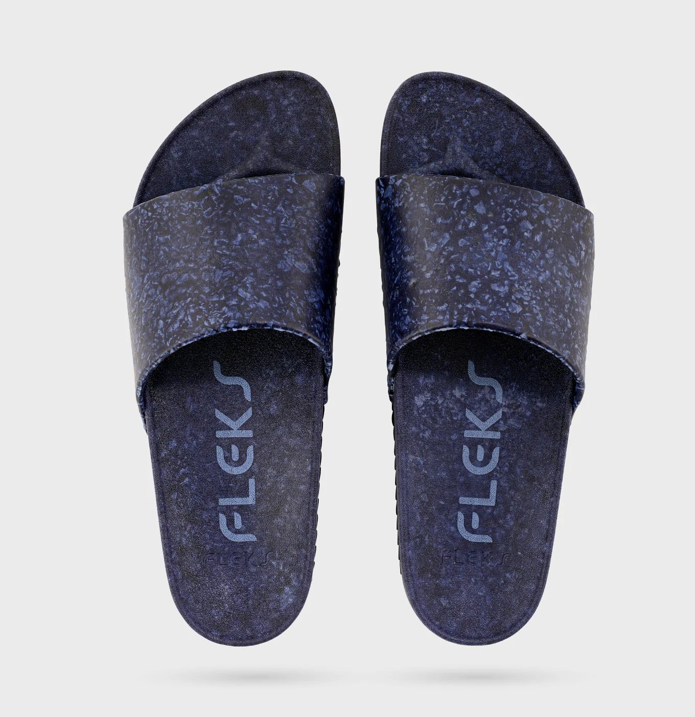 Fleks Unisex East Beach Slide - Deep Blue Sea - Image 3