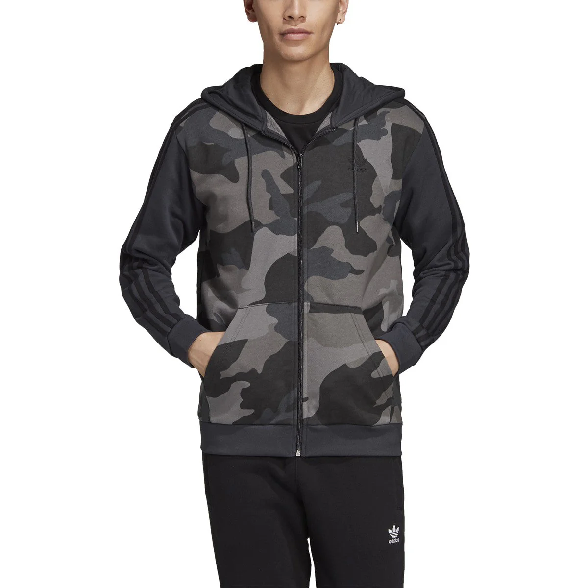 Men's adidas Camouflage Fullzip Hoodie - Image 4