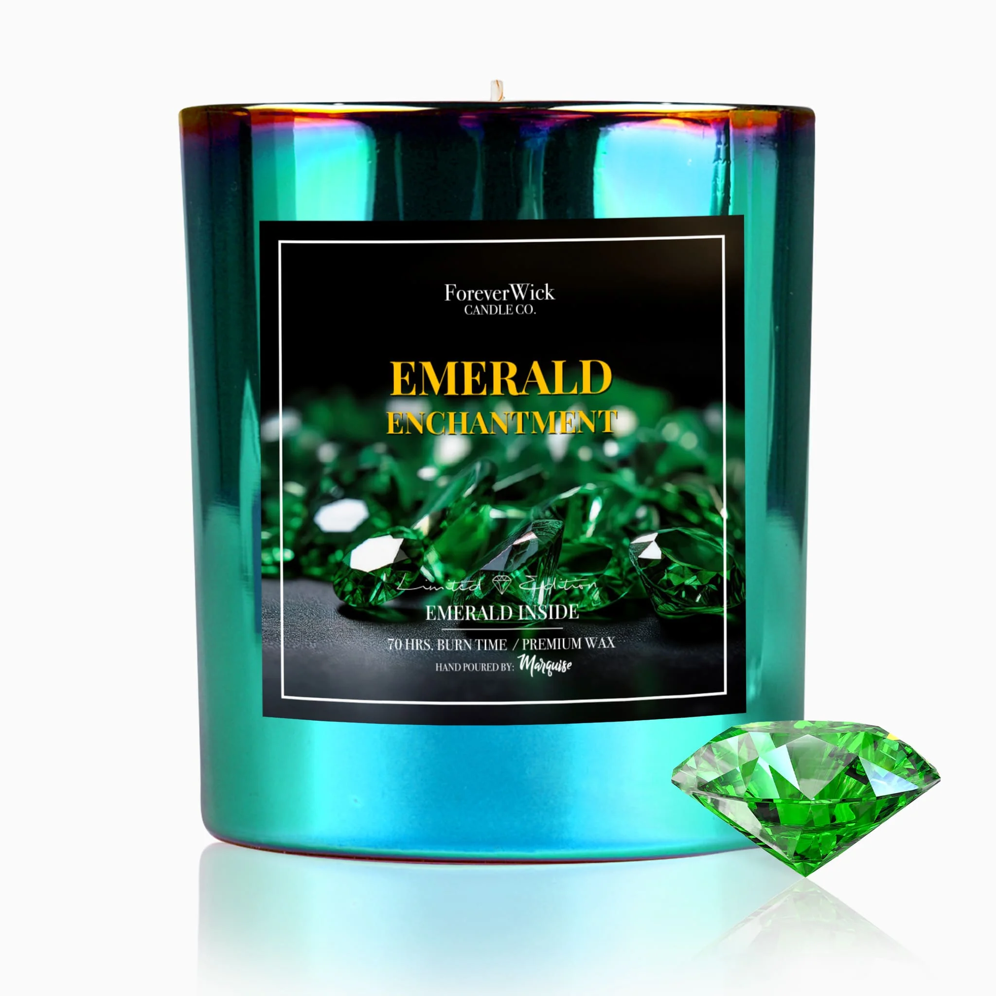 Emerald Enchantment Candle - Image 2