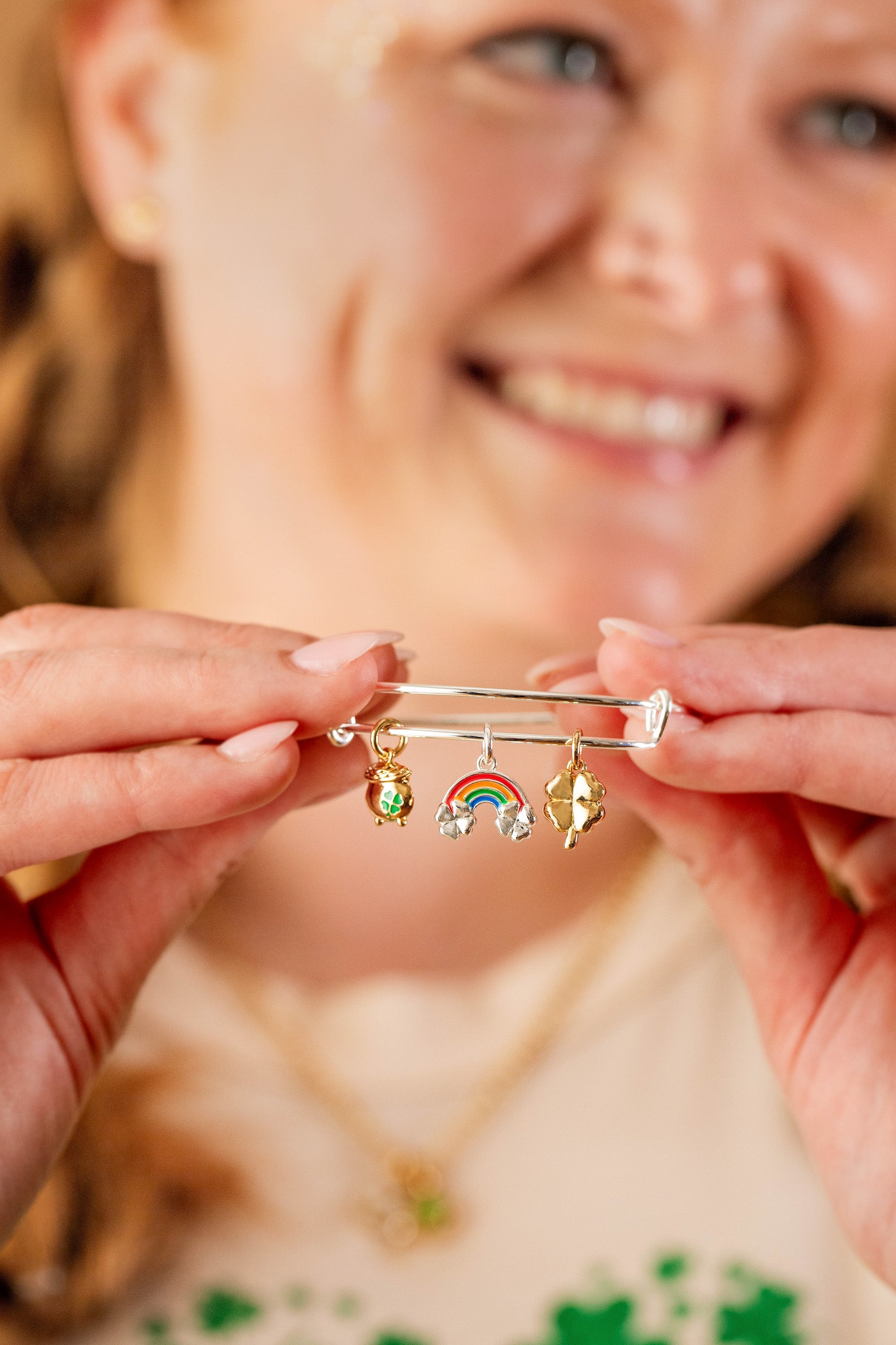 End of the Rainbow Multi-Charm Bangle - Image 2