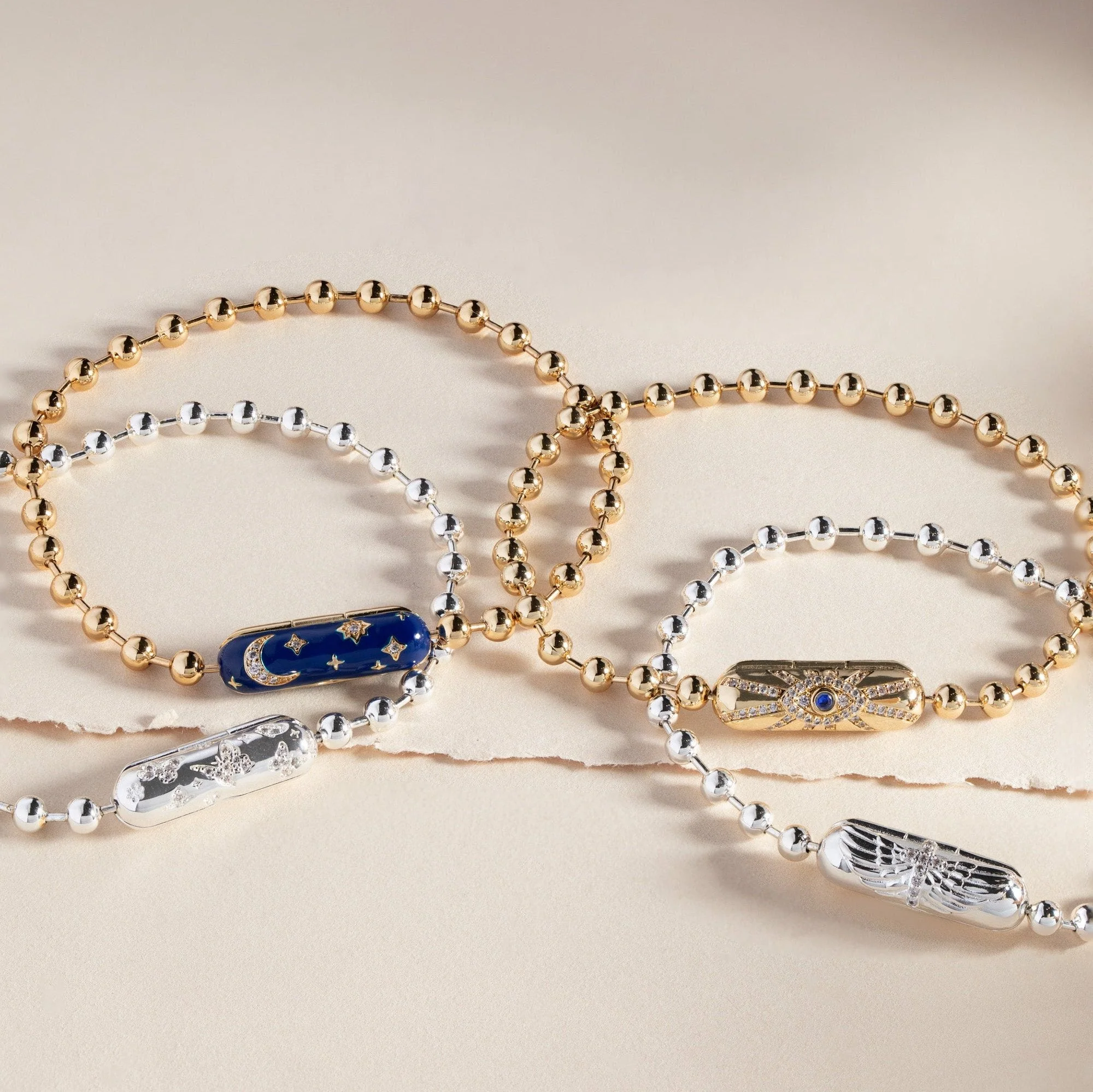 Evil Eye Barrel Closure Bracelet - Image 8