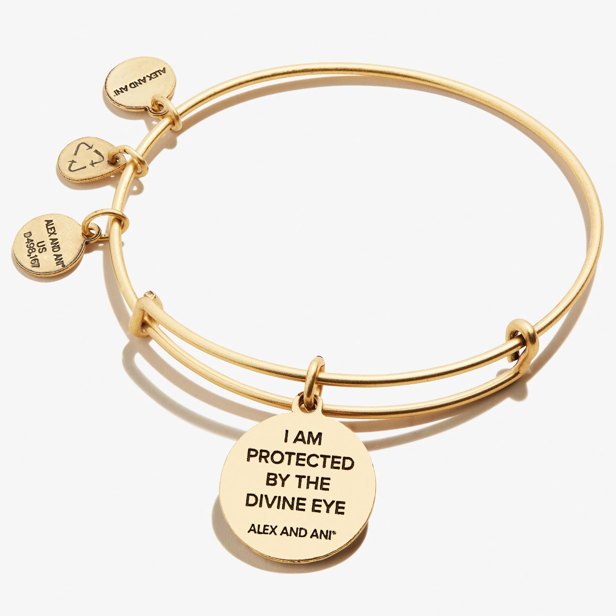 Evil Eye + Sodalite Charm Bangle - Image 6