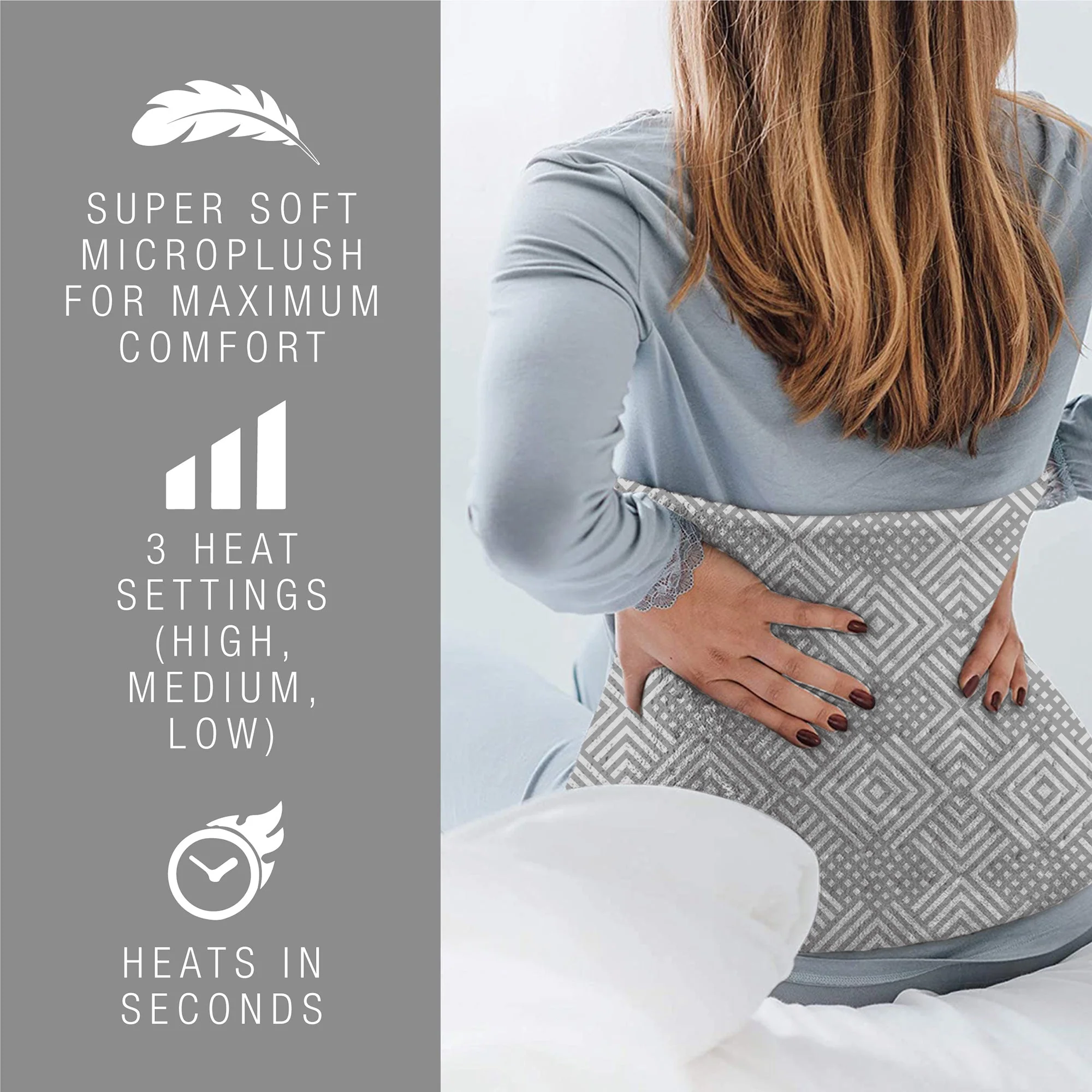 Pursonic Extra Extra Large Electric Heating Pad - Image 12