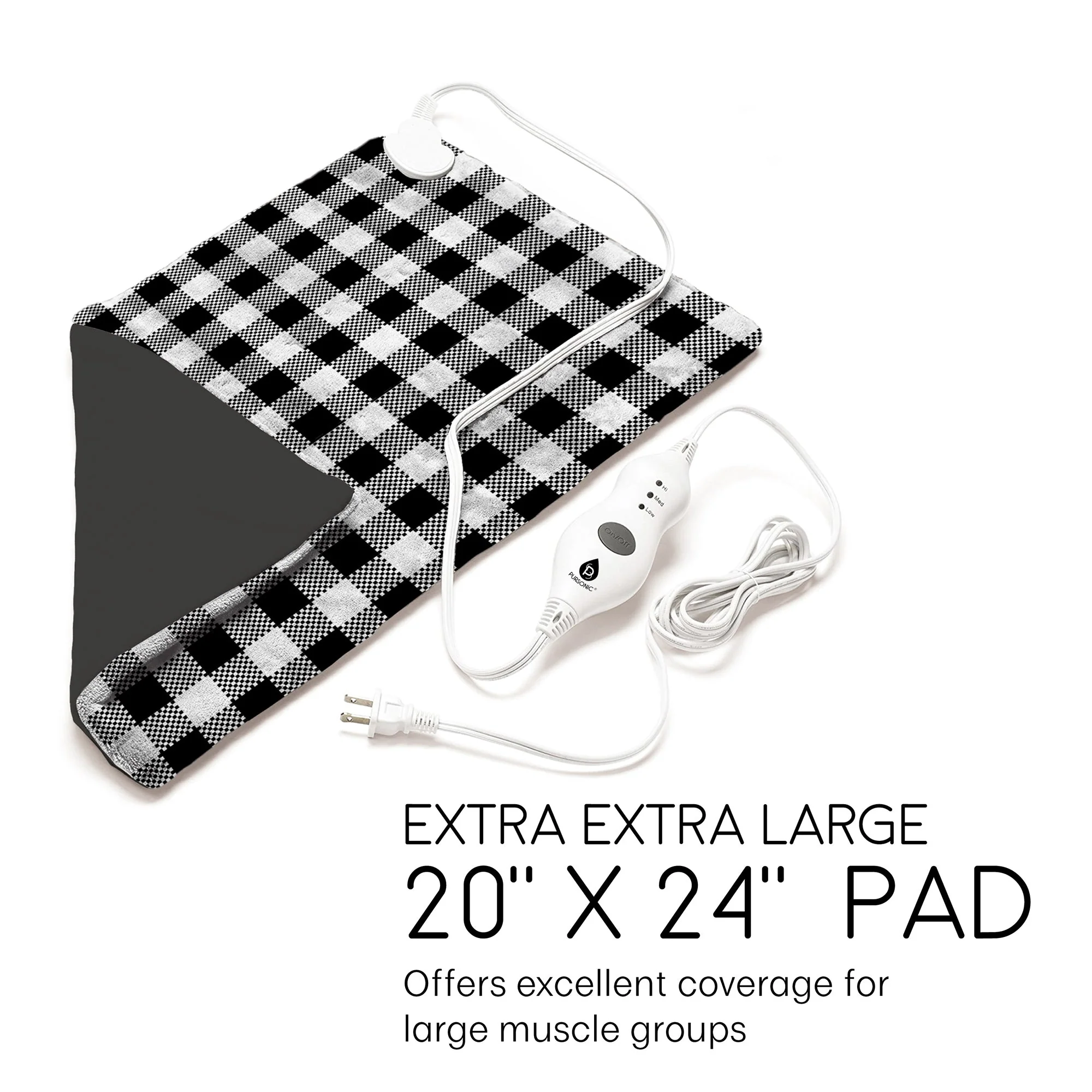 Pursonic Extra Extra Large Electric Heating Pad - Image 16