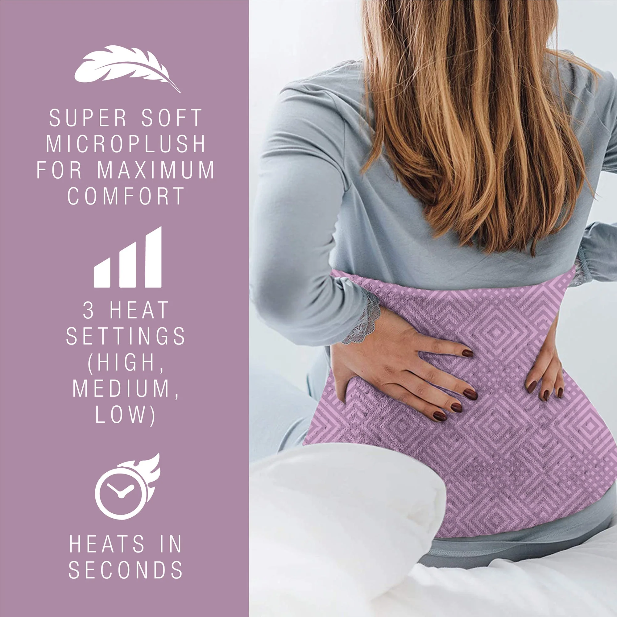 Pursonic Extra Extra Large Electric Heating Pad - Image 8