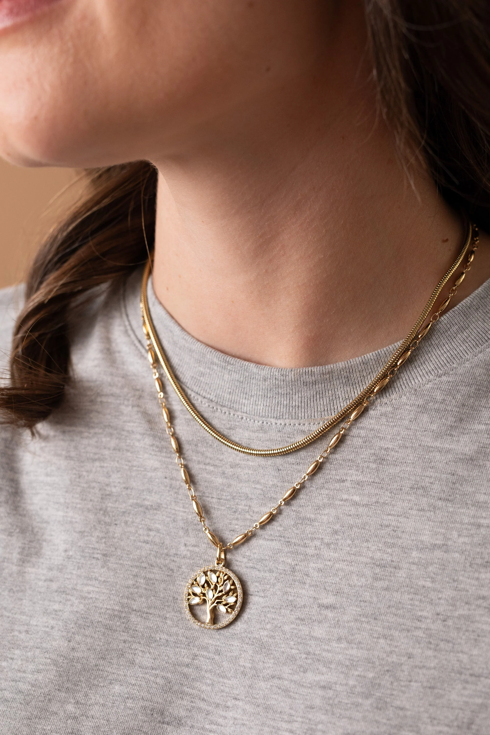 Faith and Family Tree of Life Pendant Necklace - Image 4