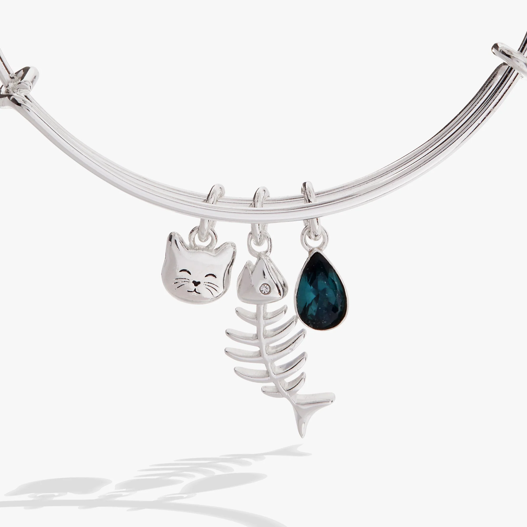 Fish Bone Cat Bangle - Image 2