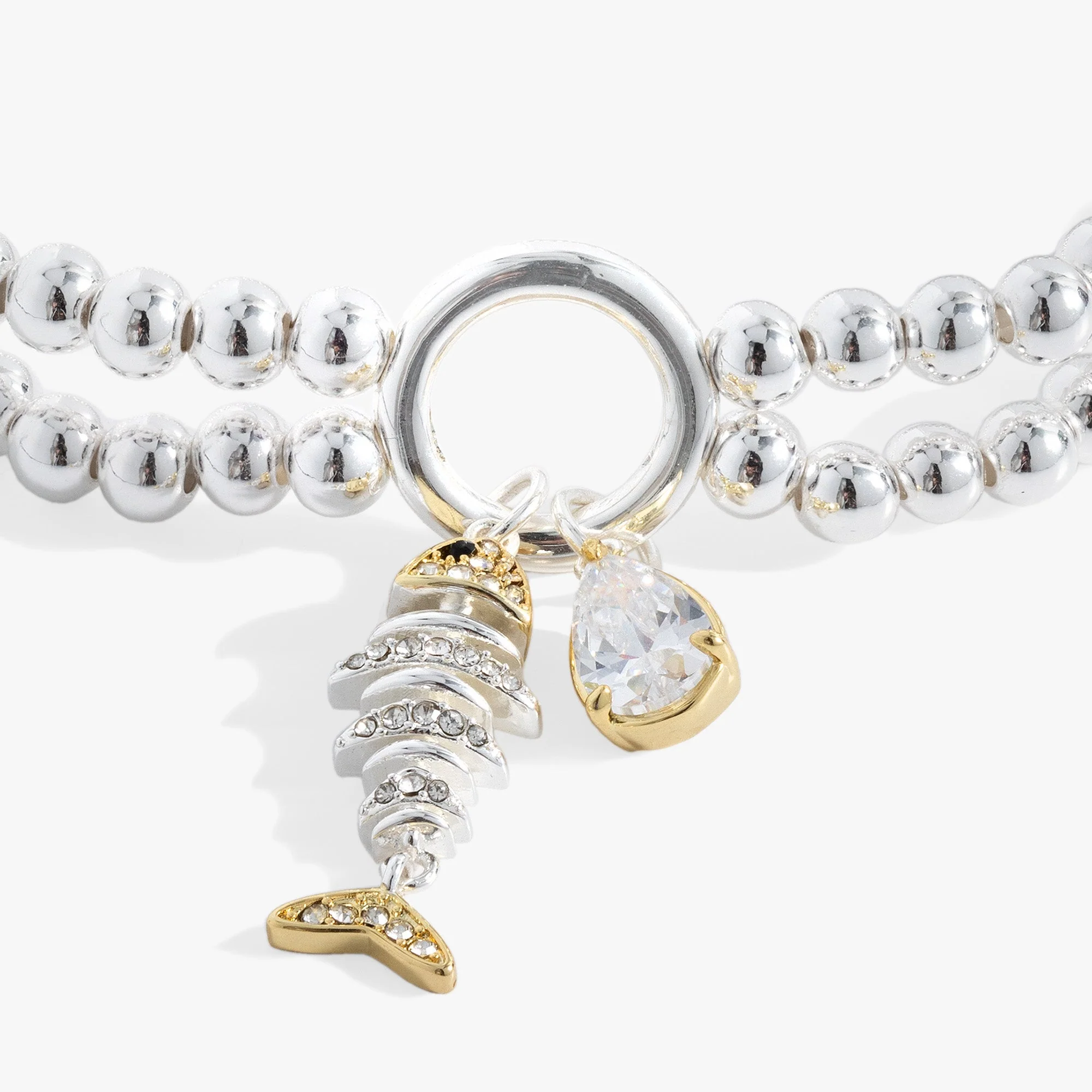 Fishbone Double Stretch Bracelet - Image 2
