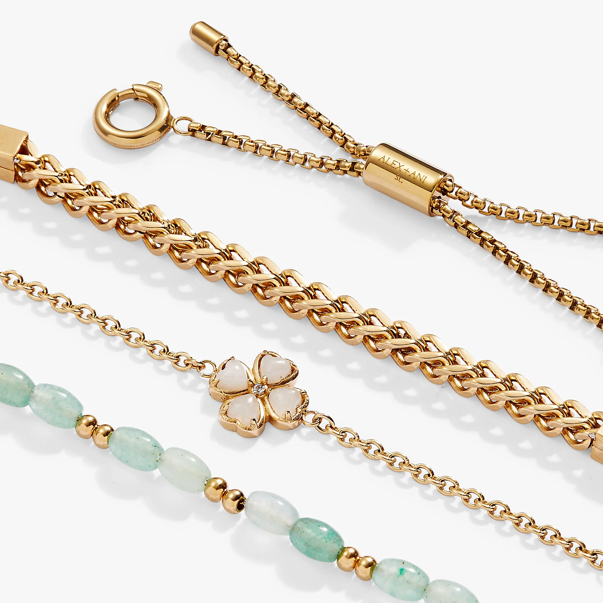 Four-Leaf Clover Stranded™ Bracelet Set - Image 8