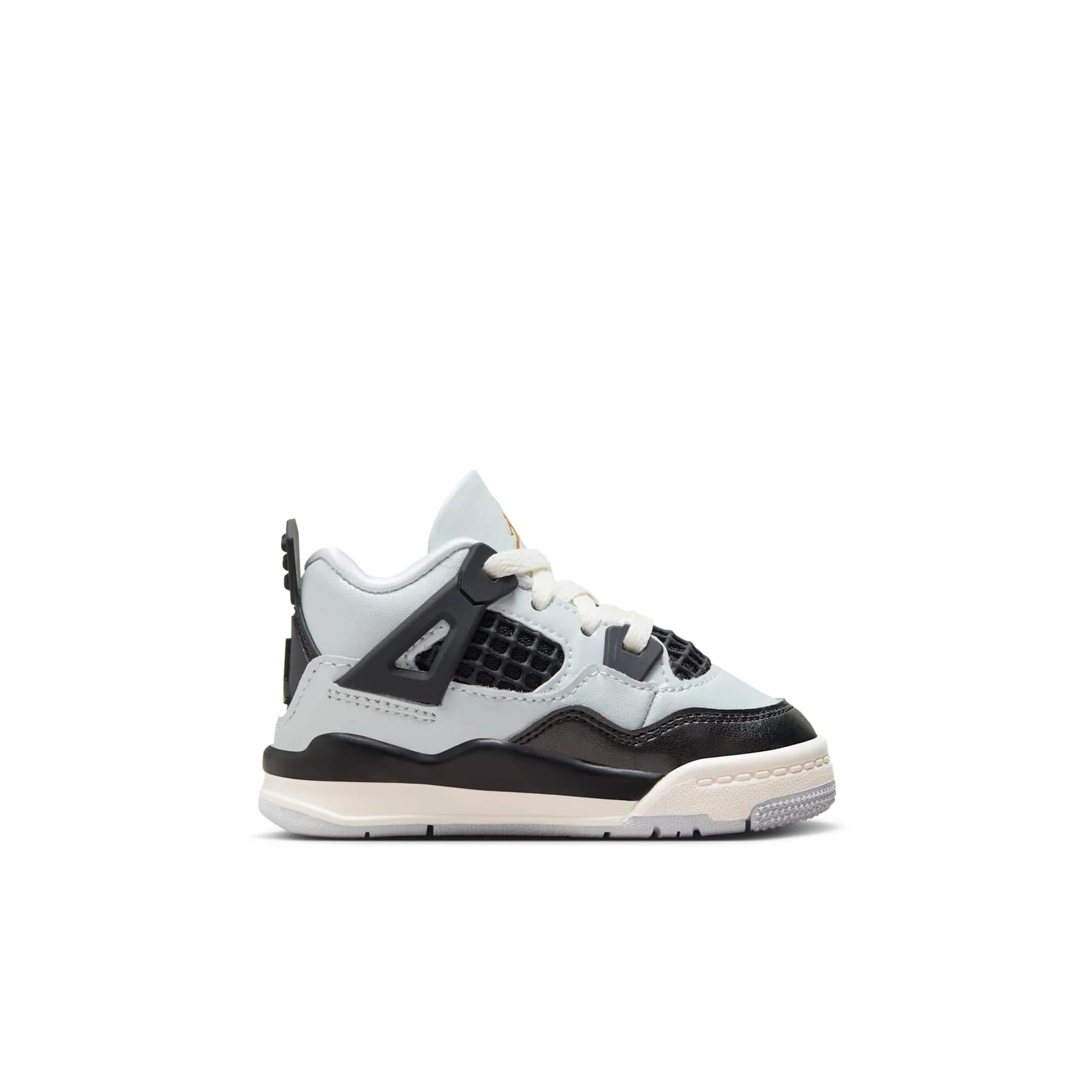 Toddlers Air Jordan Retro 4 'Platinum Gold (Td)' - Image 3