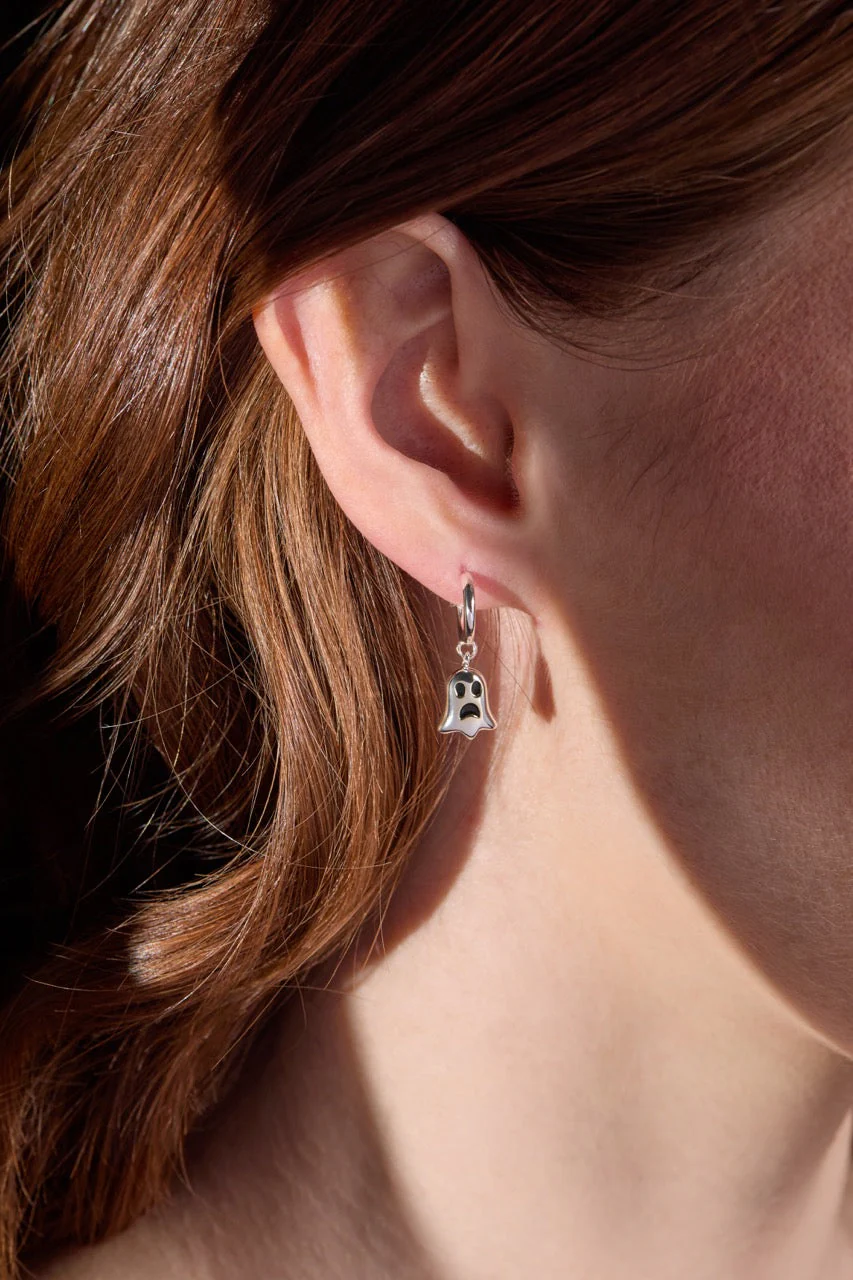 Ghost and Pumpkin Earring Set - Image 2