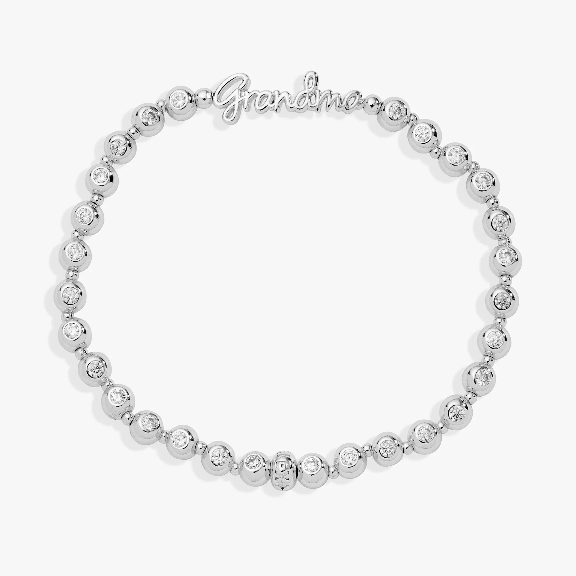 Grandma Elongated Crystal Stretch Bracelet - Image 3