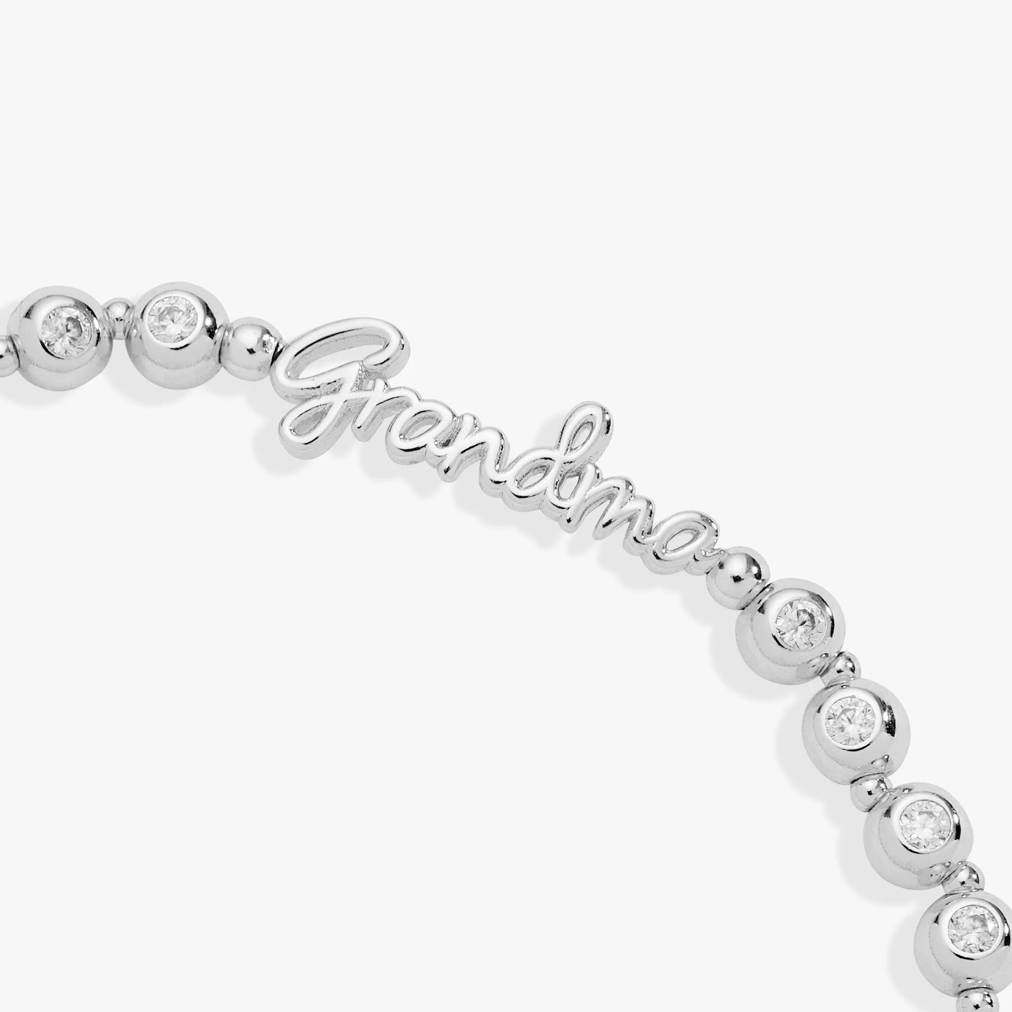 Grandma Elongated Crystal Stretch Bracelet - Image 4