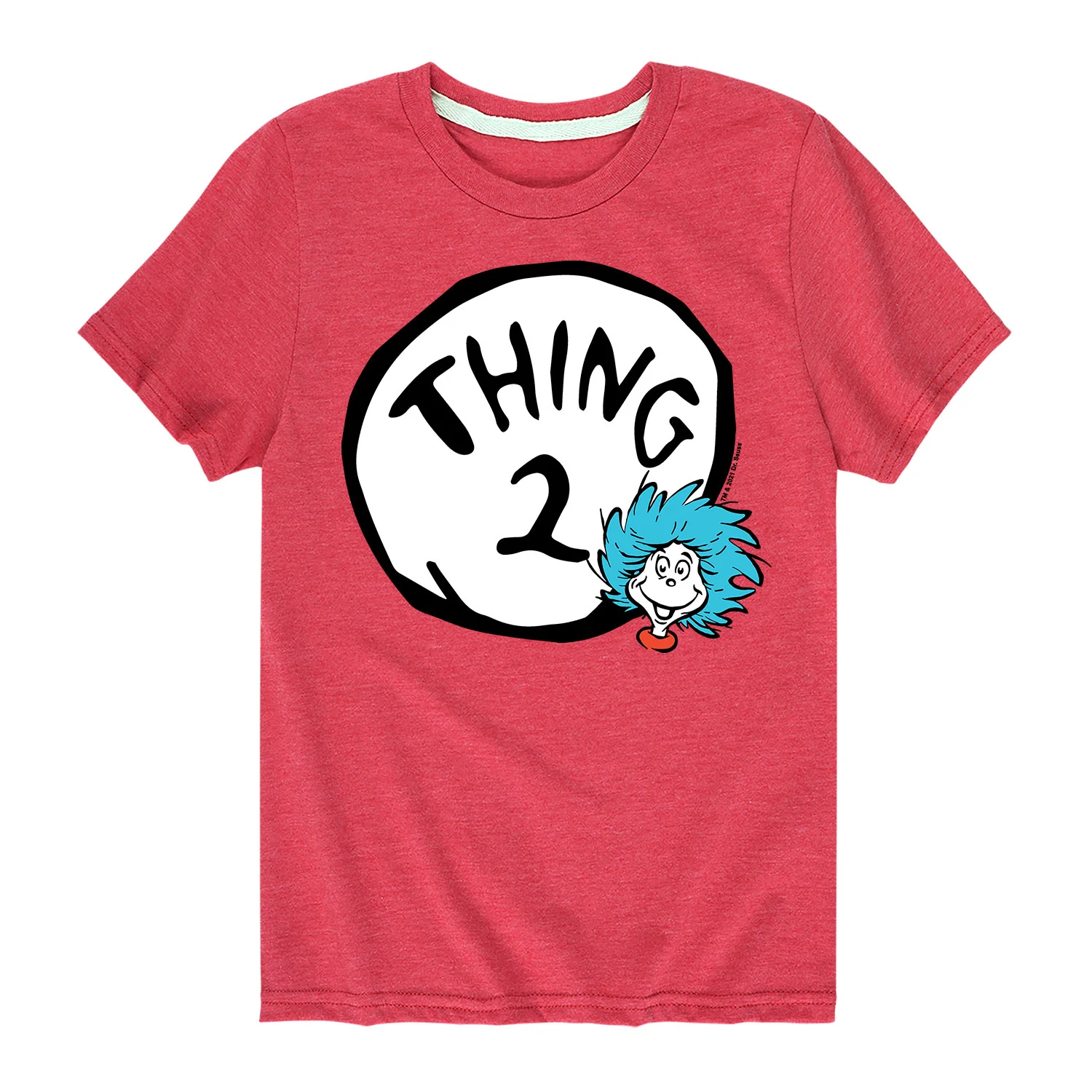 Dr. Seuss - Thing Two - Toddler And Youth Short Sleeve Graphic T-Shirt - Image 2