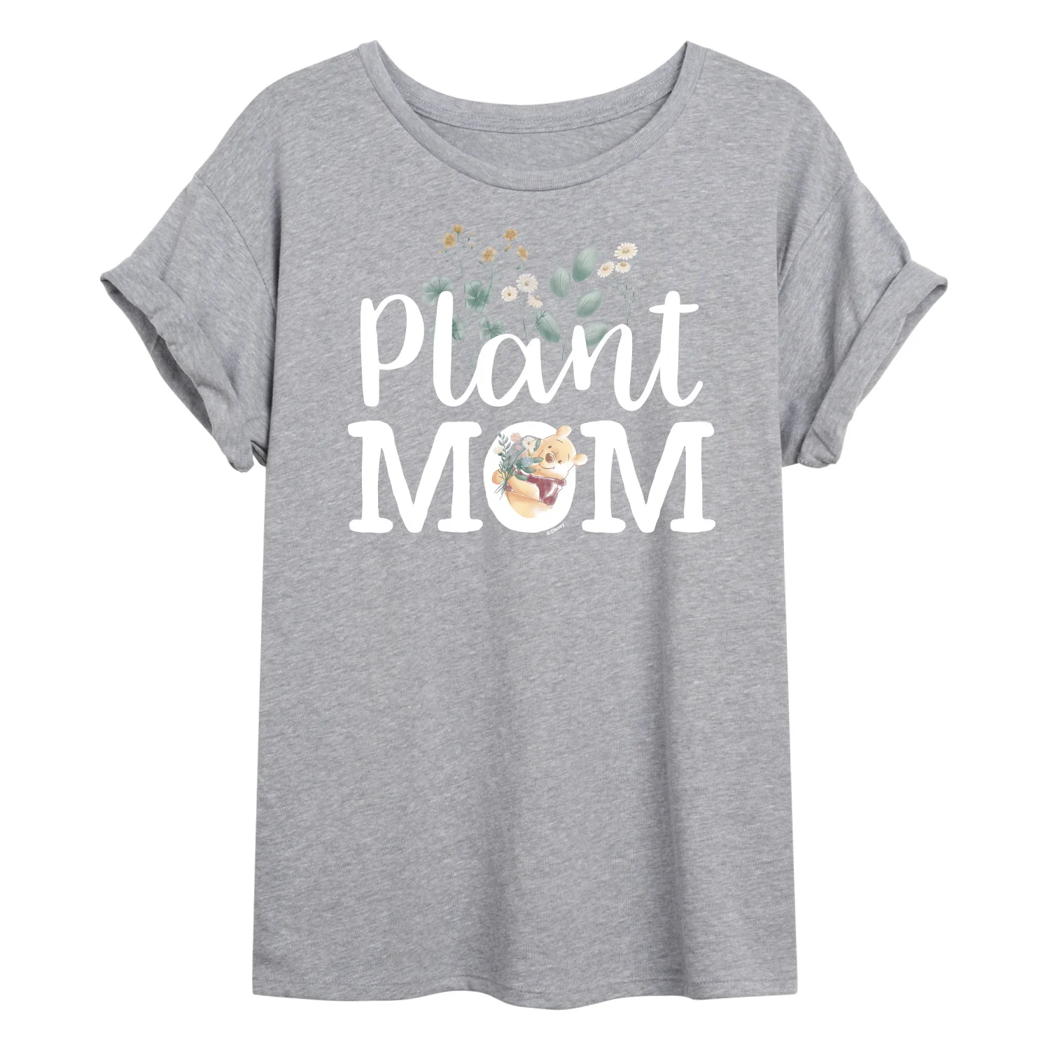 Winnie the Pooh - Plant Mom - Women's Oversized T-Shirt - Image 2