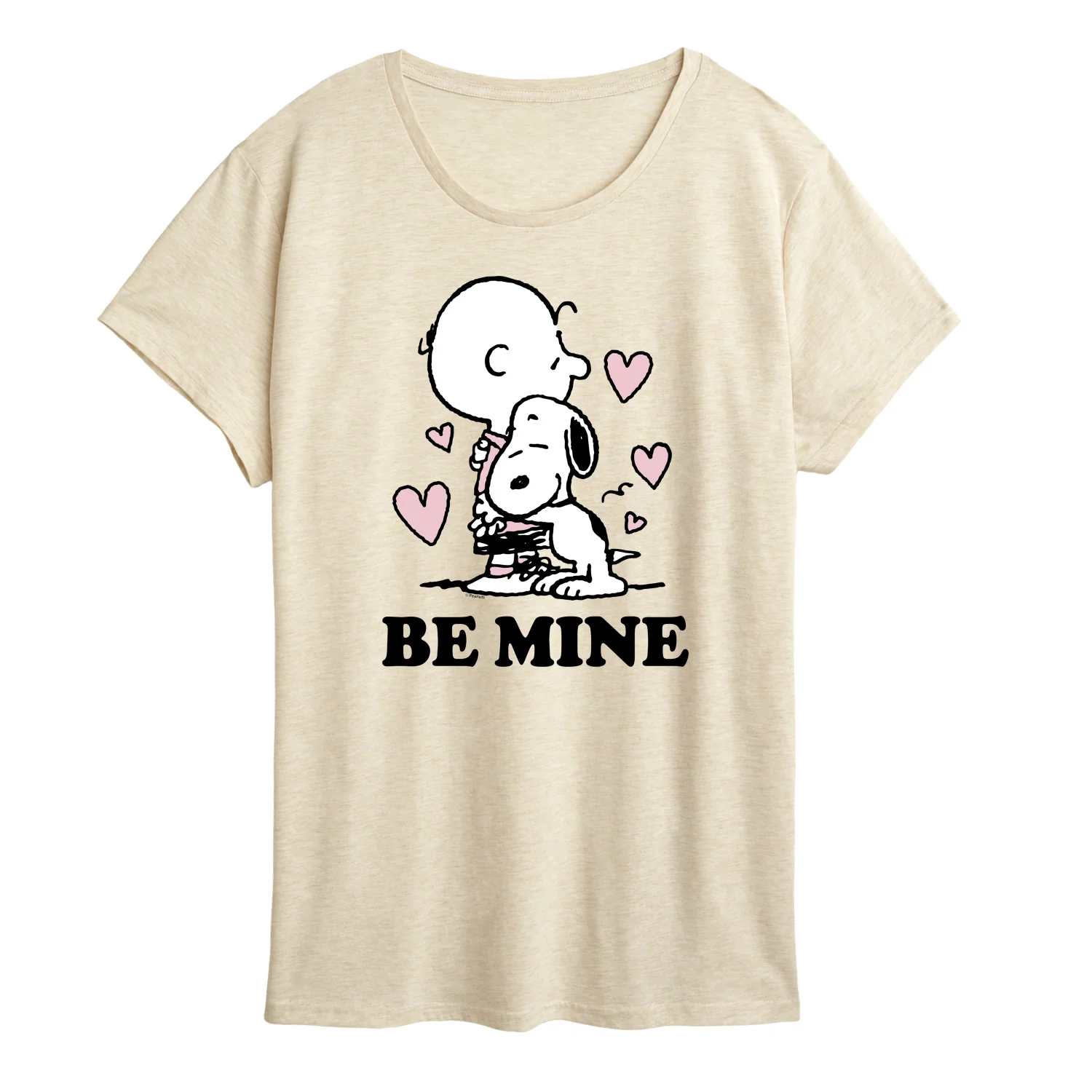 Peanuts - Be Mine - Women's Short Sleeve Graphic T-Shirt - Image 2