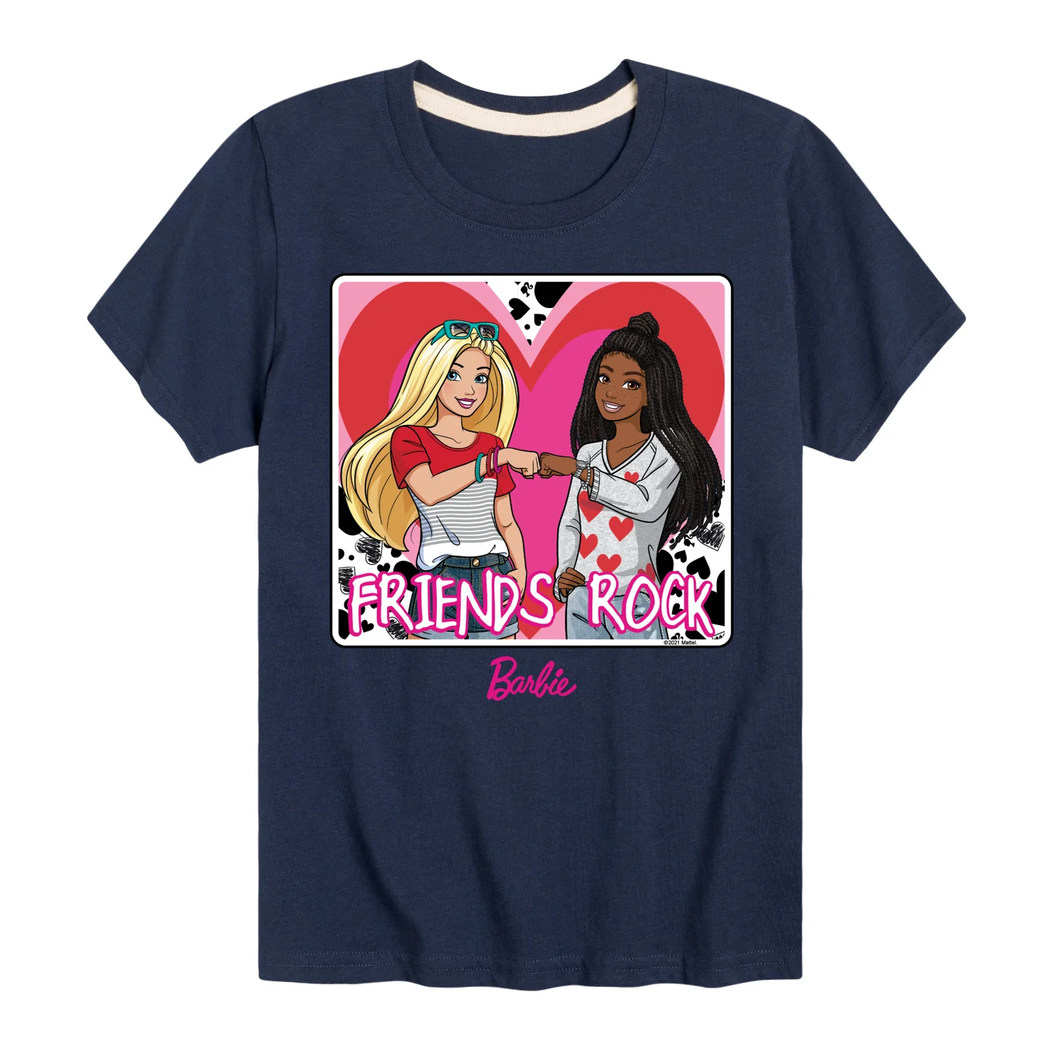 Barbie - Friends Rock - Toddler And Youth Short Sleeve Graphic T-Shirt - Image 7